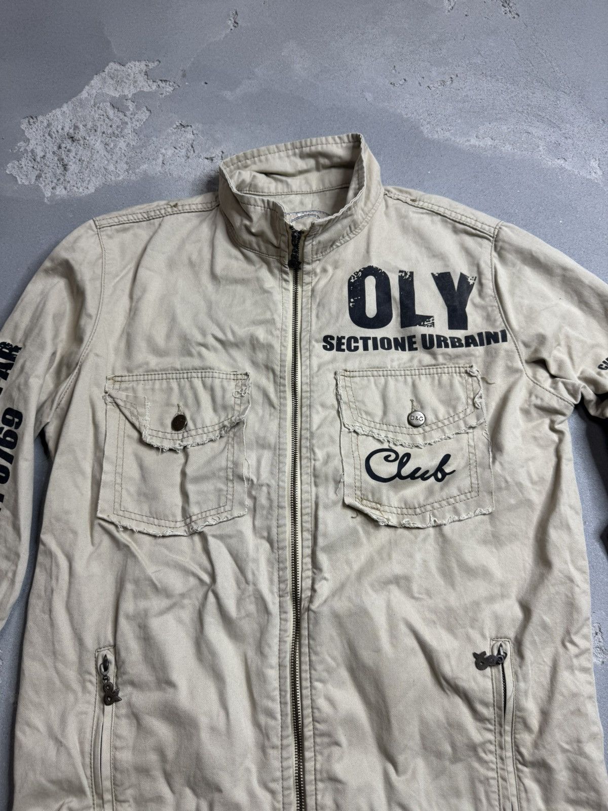 Dolce & Gabbana VINTAGE DOLCE GABBANA JACKET LOGO AVANTGARDE 90S Size US M / EU 48-50 / 2 - 3 Thumbnail
