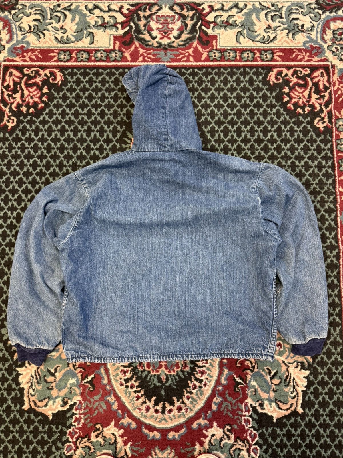 Vintage Vintage 70s 80s Carhartt Workwear denim Jacket Size US L / EU 52-54 / 3 - 5 Thumbnail