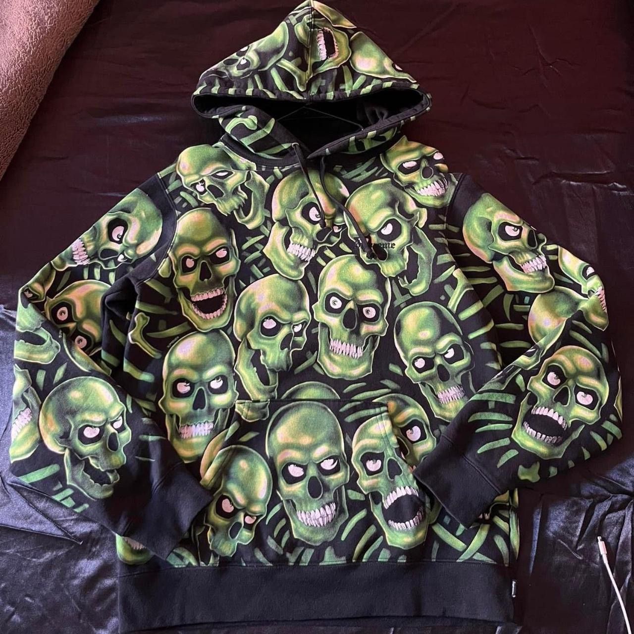 Supreme skeleton hoodie online