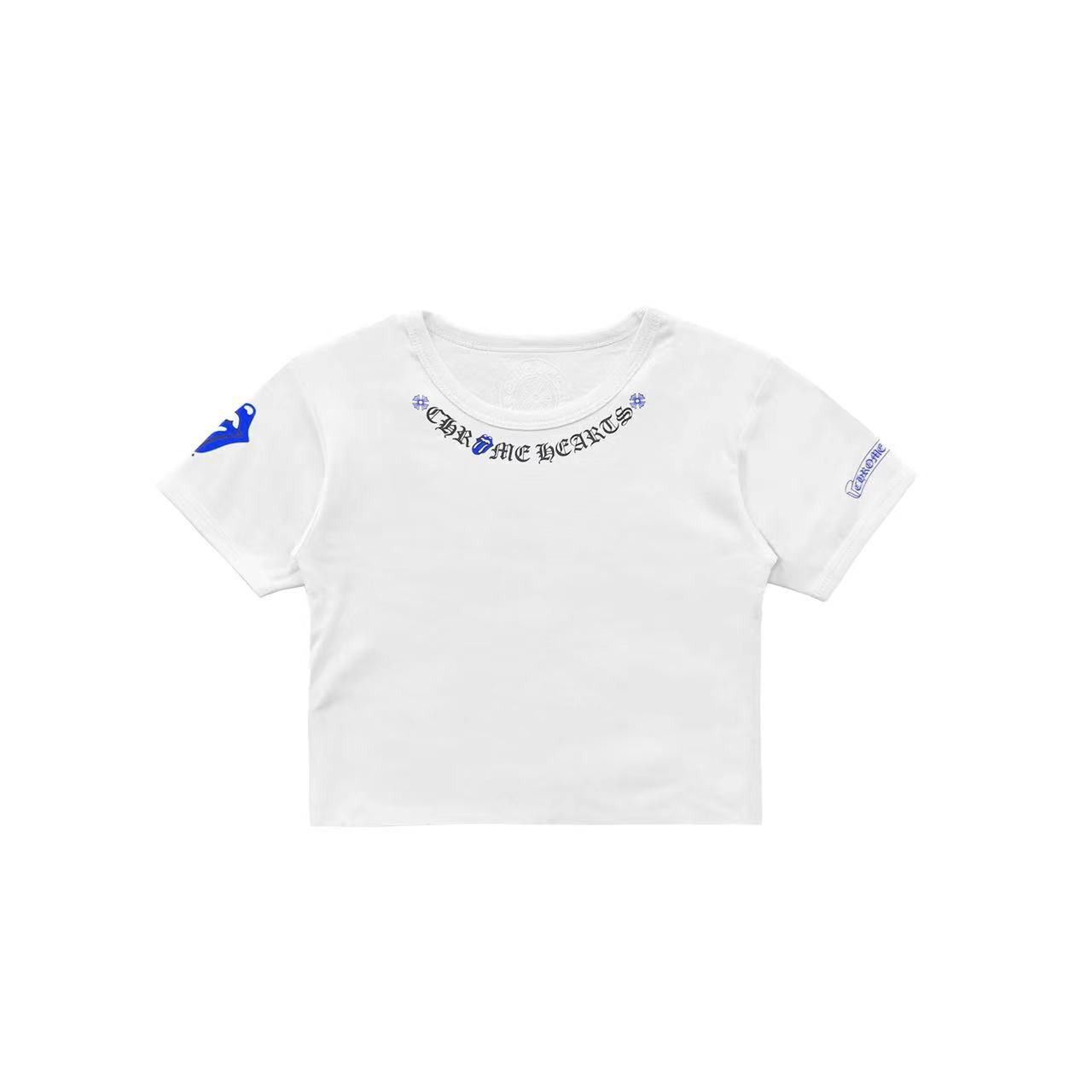 Chrome Hearts × The Rolling Stones Chrome Hearts Rolling Stones Neck Logo Baby Short Tee Size ONE SIZE - 1 Thumbnail