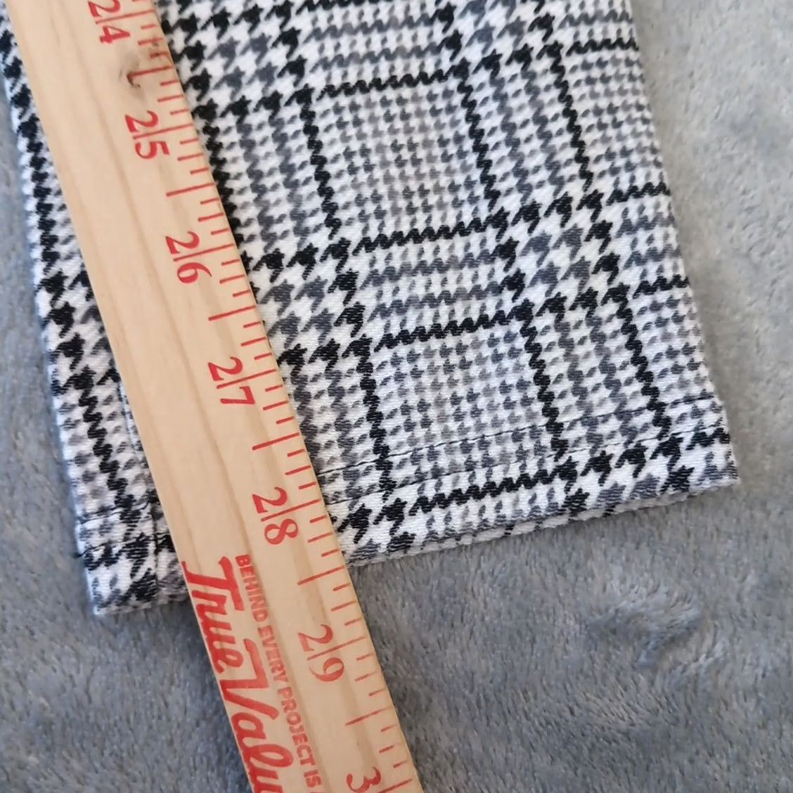 Michael Kors Michael Kors Ankle Pants Womens Small Gray Plaid Skinny Pull On Stretch Size 28" / US 6 / IT 42 - 5 Thumbnail