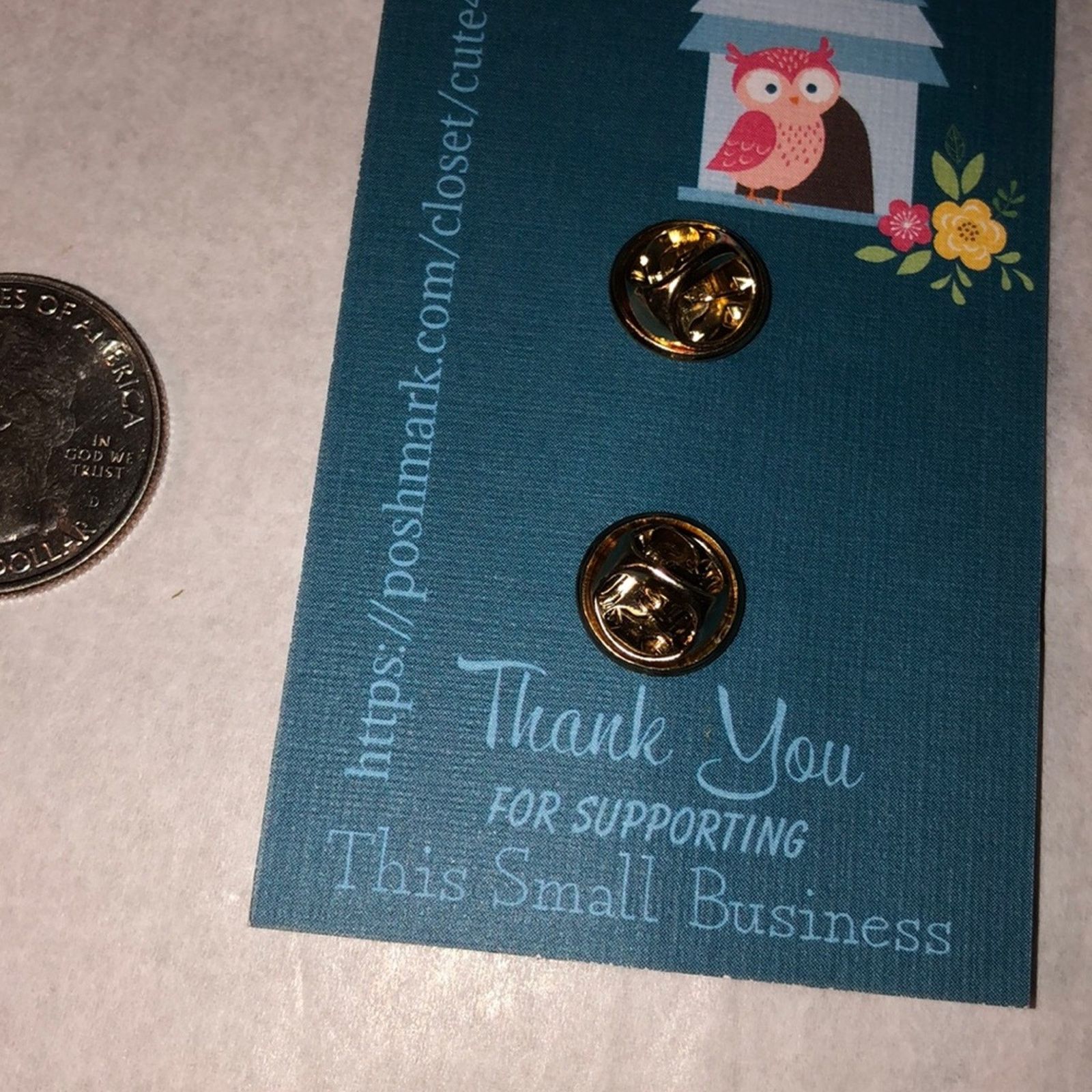 Other 2 Piece Pin Brooch Mini Plants Cactus Size ONE SIZE - 2 Thumbnail