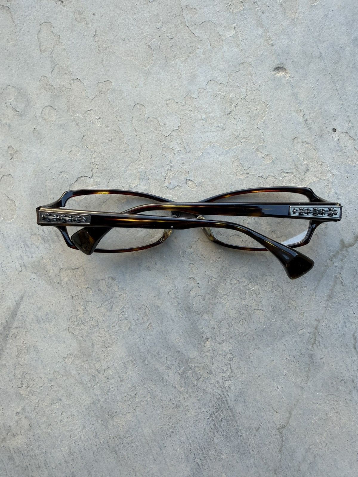 Chrome Hearts Chrome Hearts Dutch Rudder Cross Temple Oval Sunglasses Size ONE SIZE - 7 Thumbnail