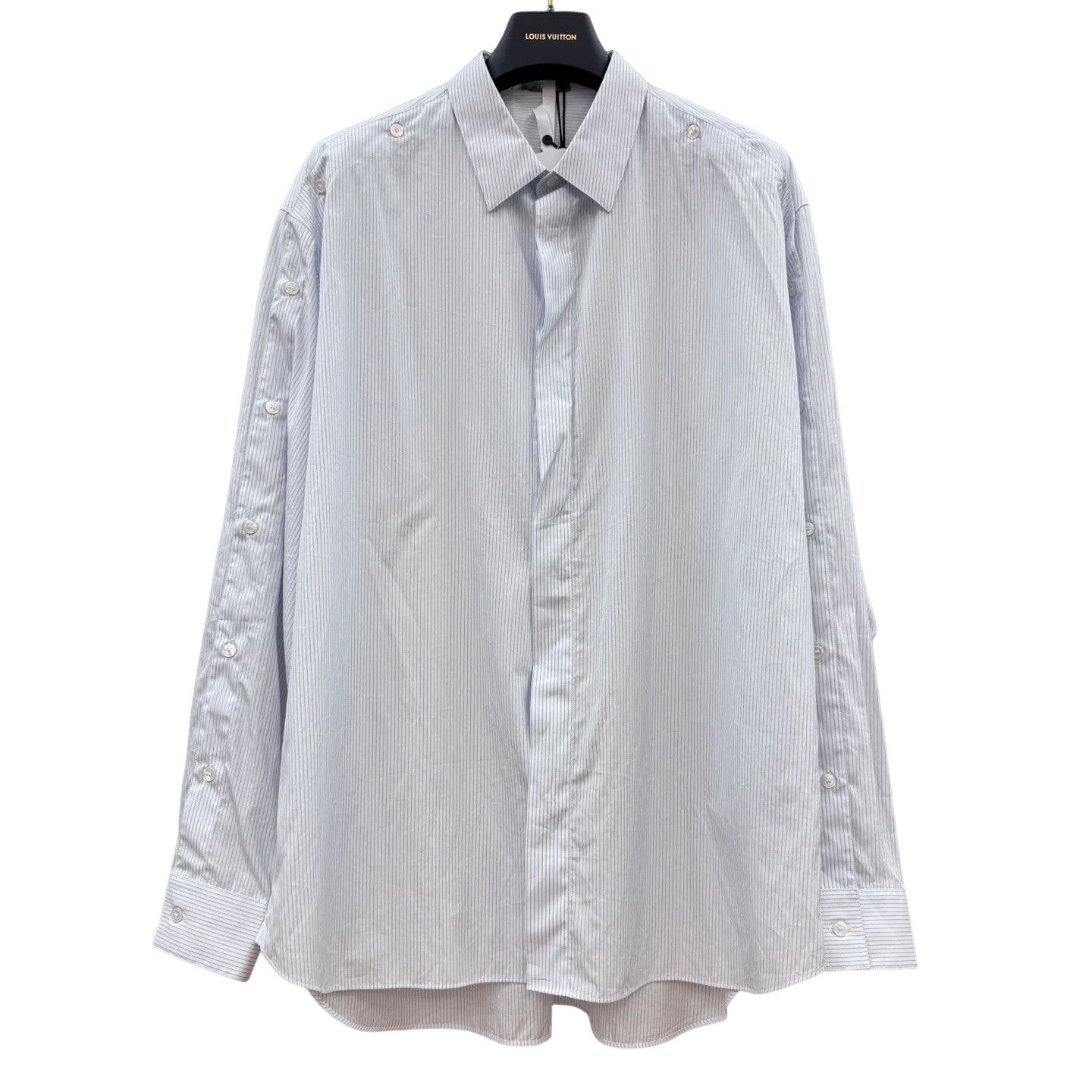 Dior Dior Striped Button Up Shirt Size L Size US L / EU 52-54 / 3 - 1 Thumbnail