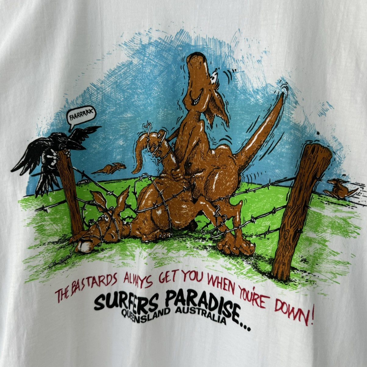 Vintage Kangaroo Sex Tee Size US S / EU 44-46 / 1 - 3 Thumbnail
