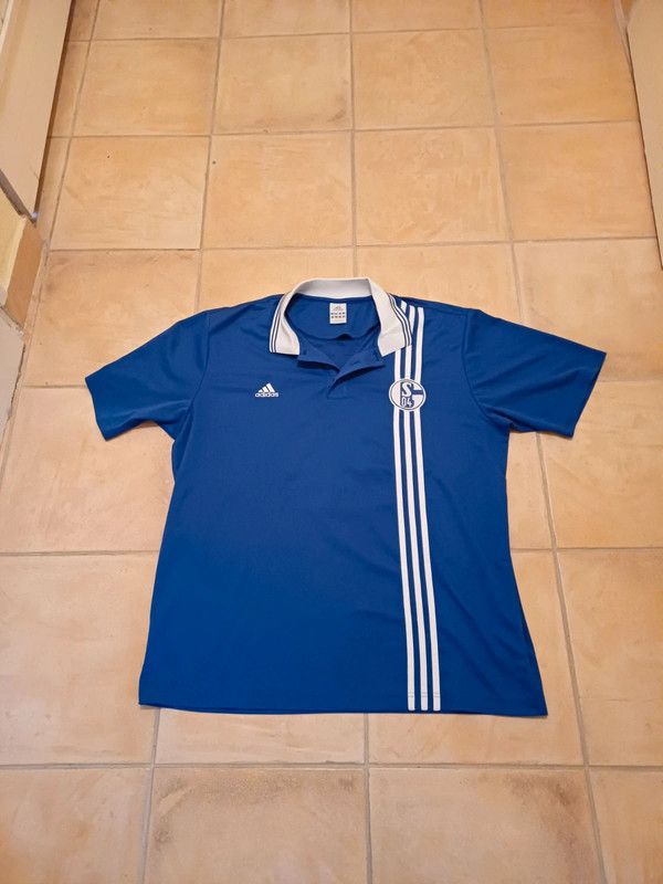Adidas Adidas Schalke 04 2007 commemorative shirt Size US XL / EU 56 / 4 - 2 Thumbnail