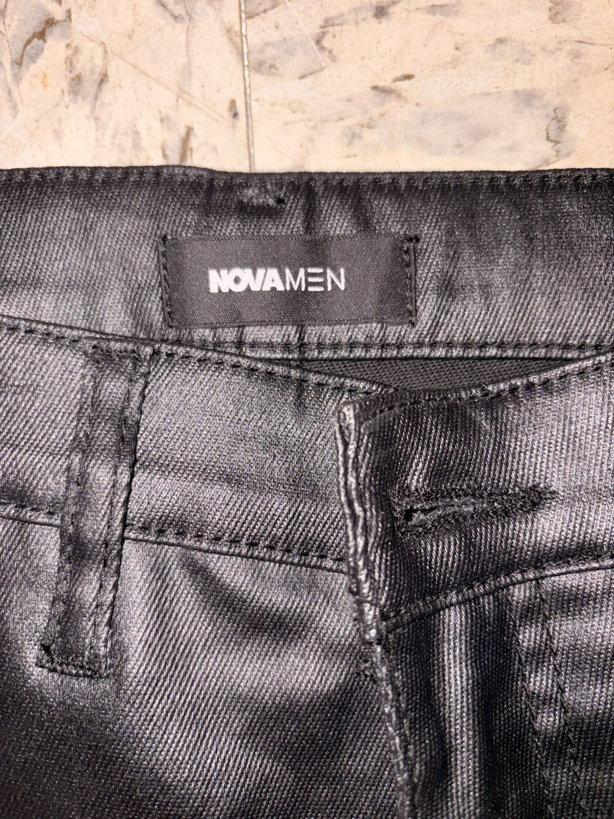 Fashion Nova Black leather pants Size US 32 / EU 48 - 4 Thumbnail