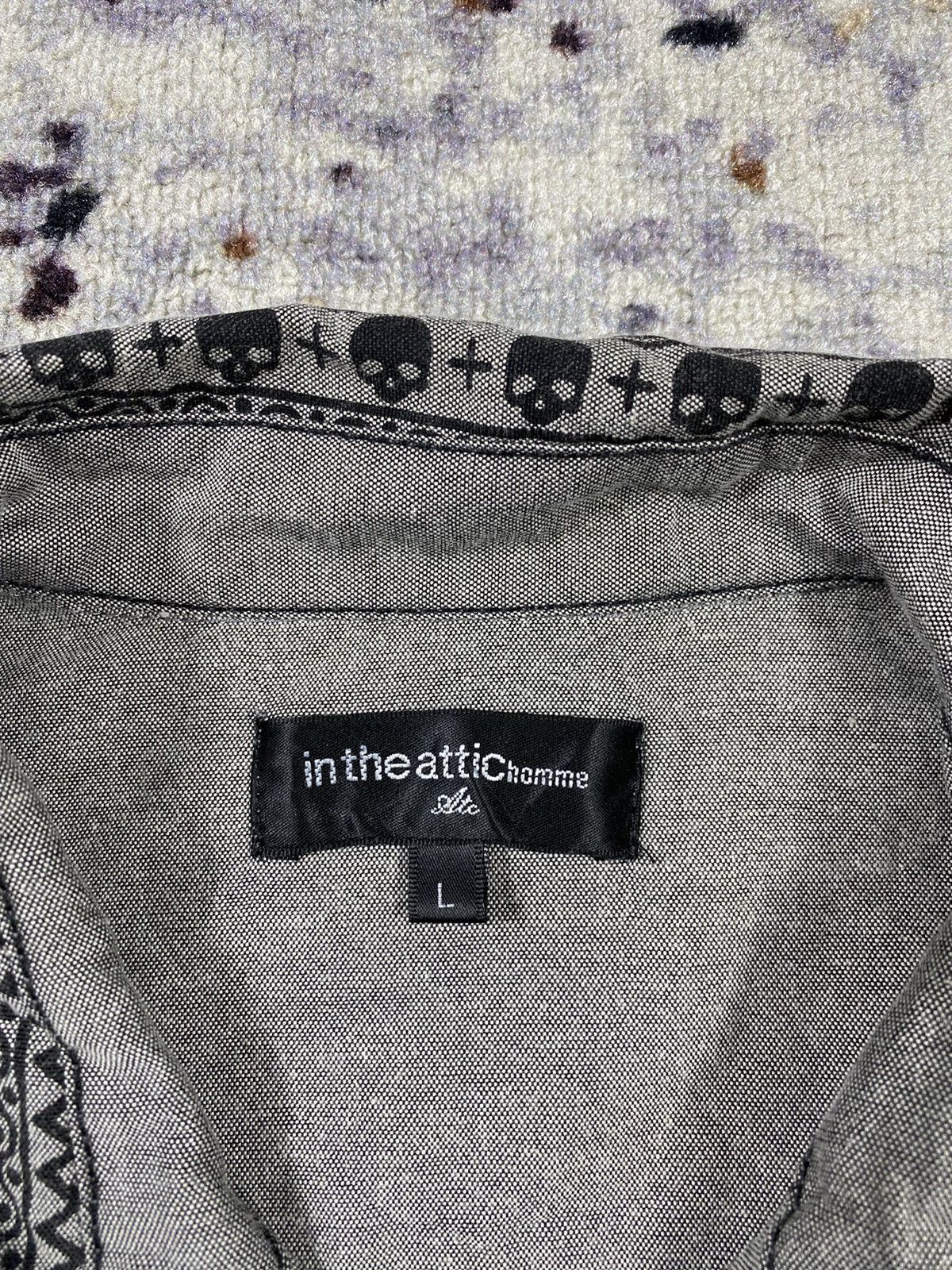 In The Attic In the attic homme skull ziper western style Shirt Size US L / EU 52-54 / 3 - 6 Thumbnail