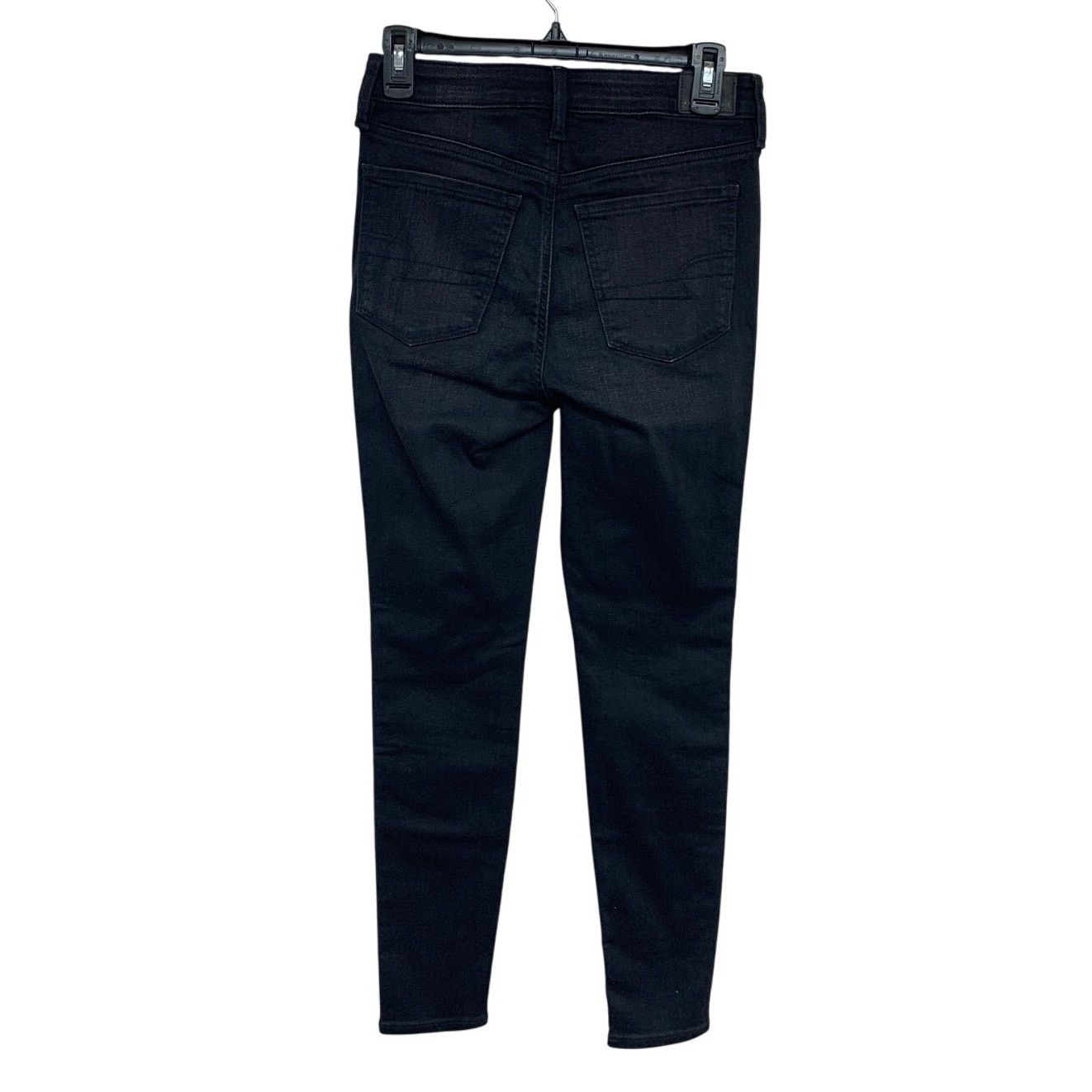 American Eagle Outfitters New American Eagle Womens Size 4 Distressed Denim Jeggings Size 27" / US 4 / IT 40 - 3 Thumbnail
