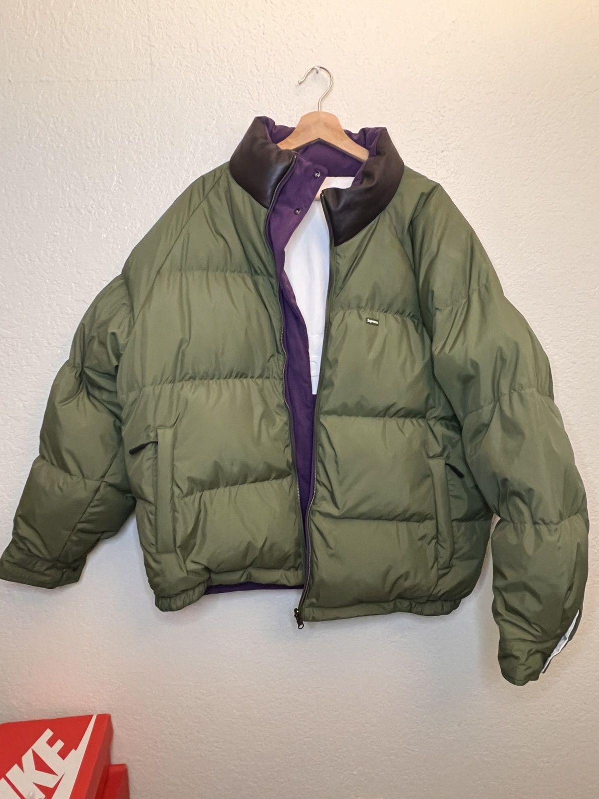 Supreme Supreme Reversible Down Puffer Jacket Size XL Size US XL / EU 56 / 4 - 13 Thumbnail