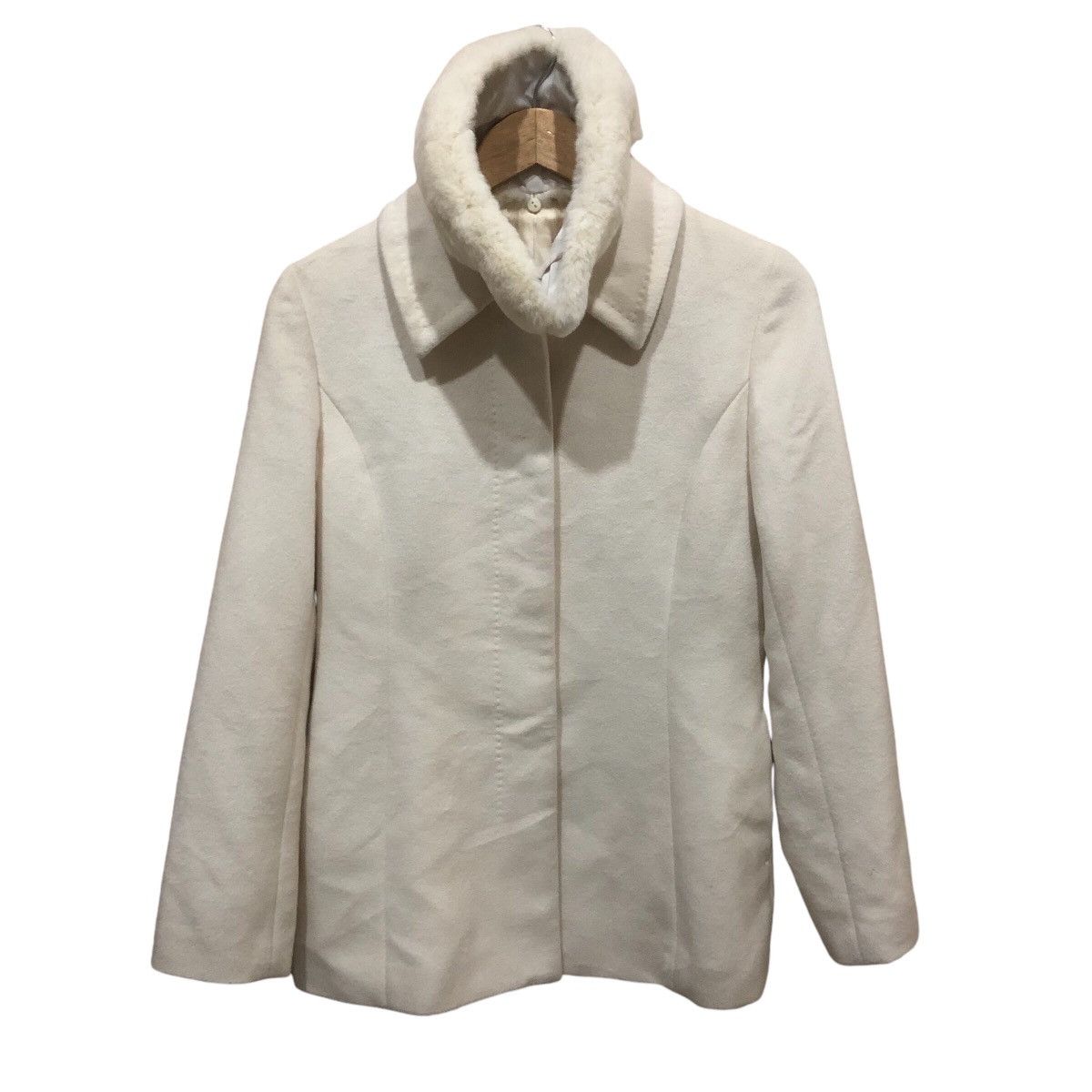 Issey Miyake × Japanese Brand Ined Angora By Issey Miyake Jacket Size S / US 4 / IT 40 - 1 Thumbnail