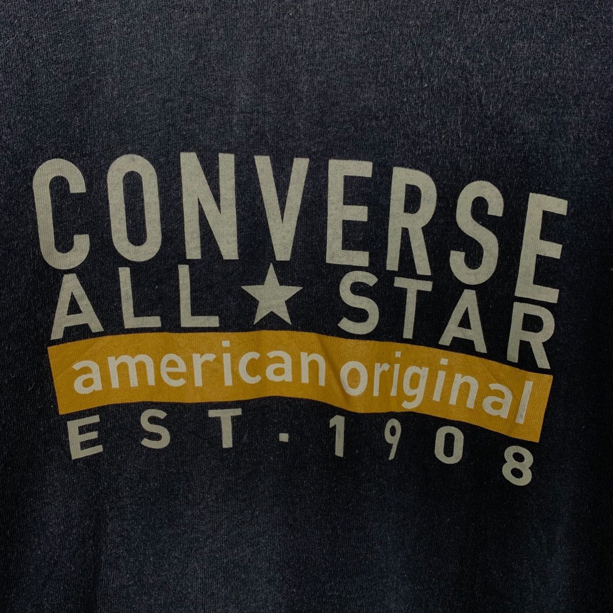 Converse CONVERSE All Star Big Logo Long Sleeve T Shirt #2627-C118 Size US L / EU 52-54 / 3 - 10 Thumbnail