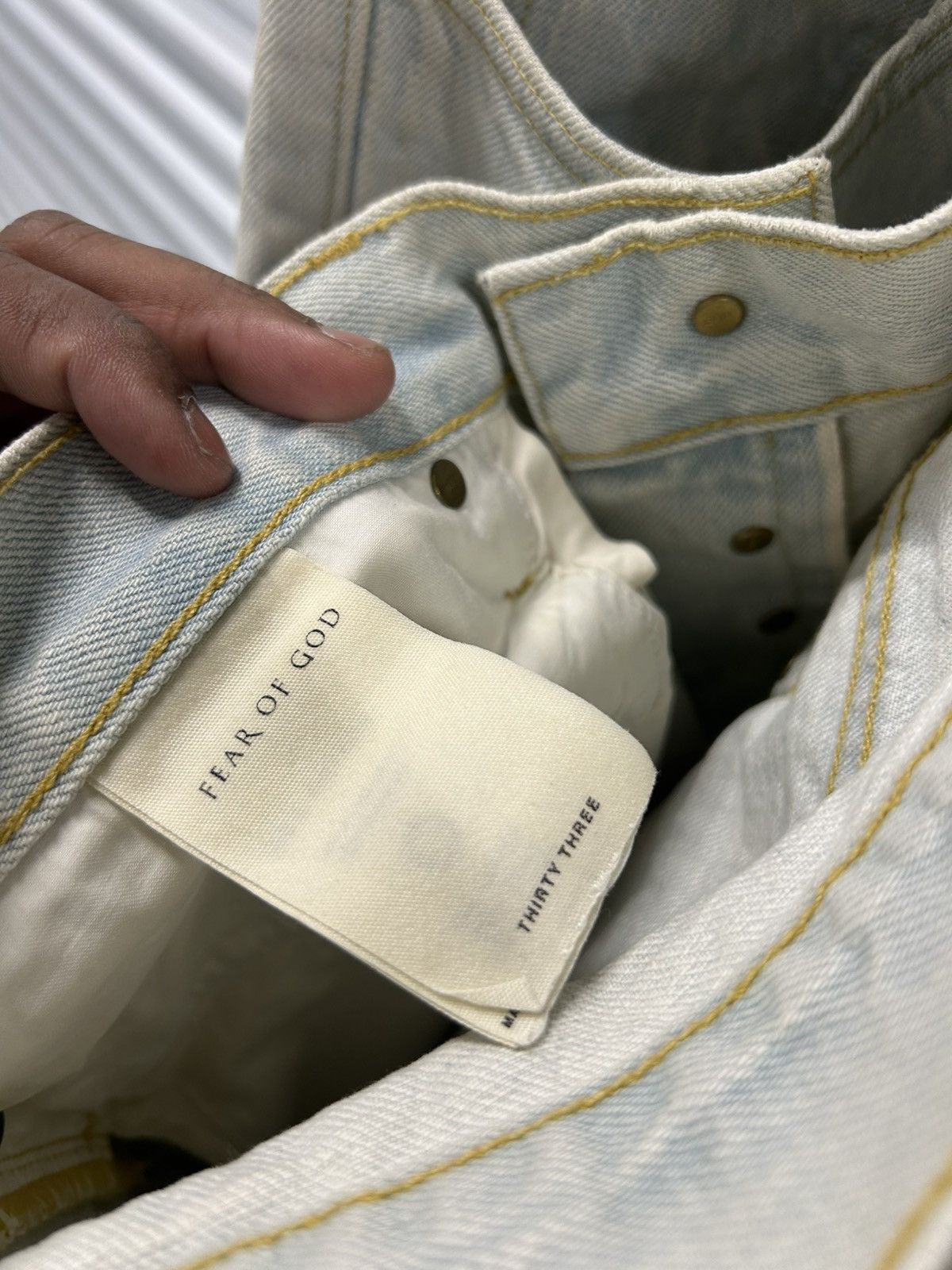 Fear of God Fear of god 5th collection slim jeans Size US 33 - 5 Thumbnail