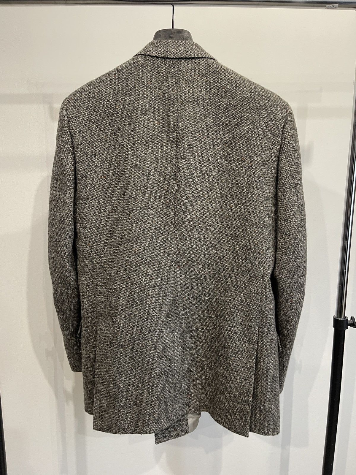 Vintage Senza Limiti Double Breasted Wool Tweed Blazer 42R Size 42R - 6 Thumbnail