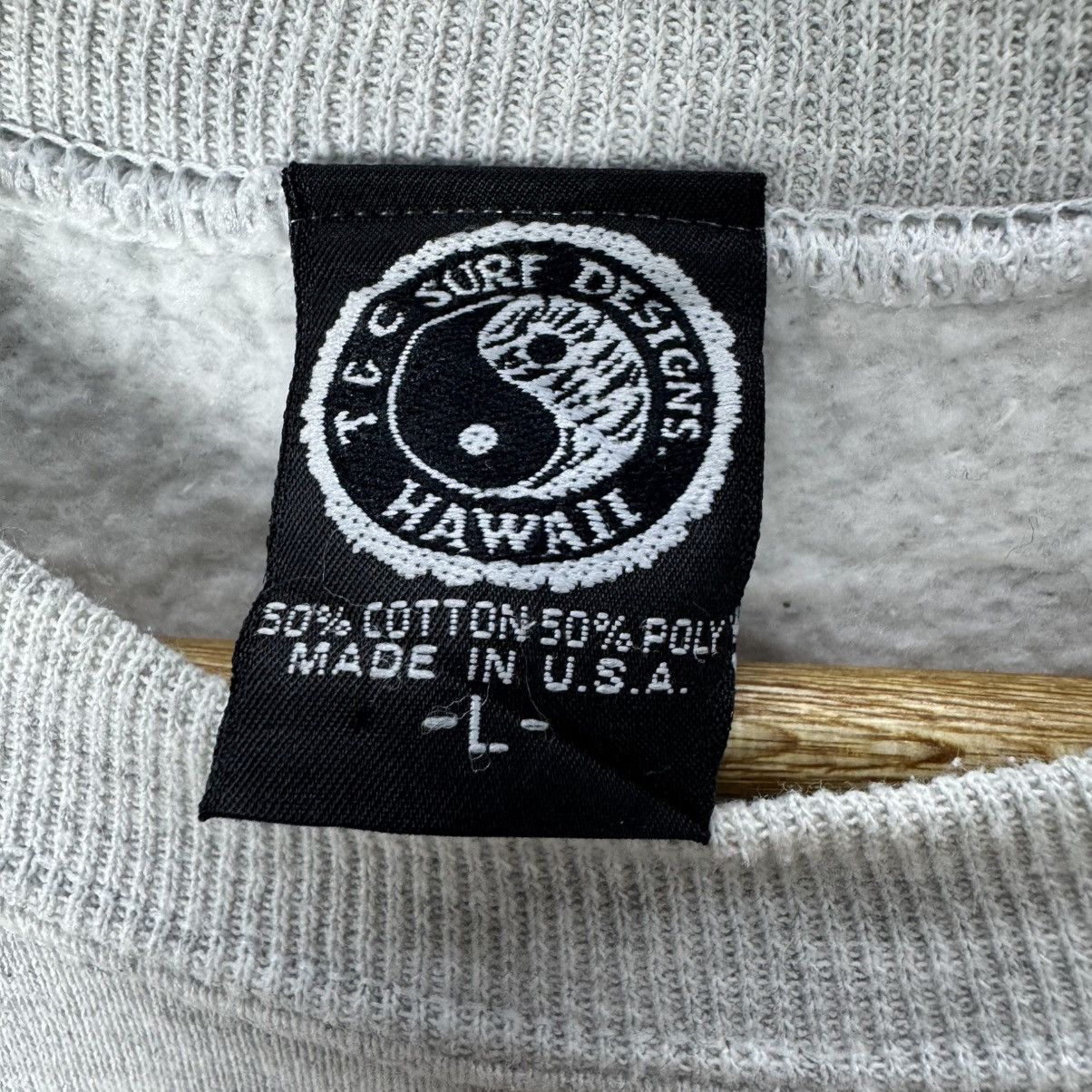 Vintage 🌟VTG 90s T & C SURF HAWAII SWEATSHIRTS Size US L / EU 52-54 / 3 - 8 Thumbnail