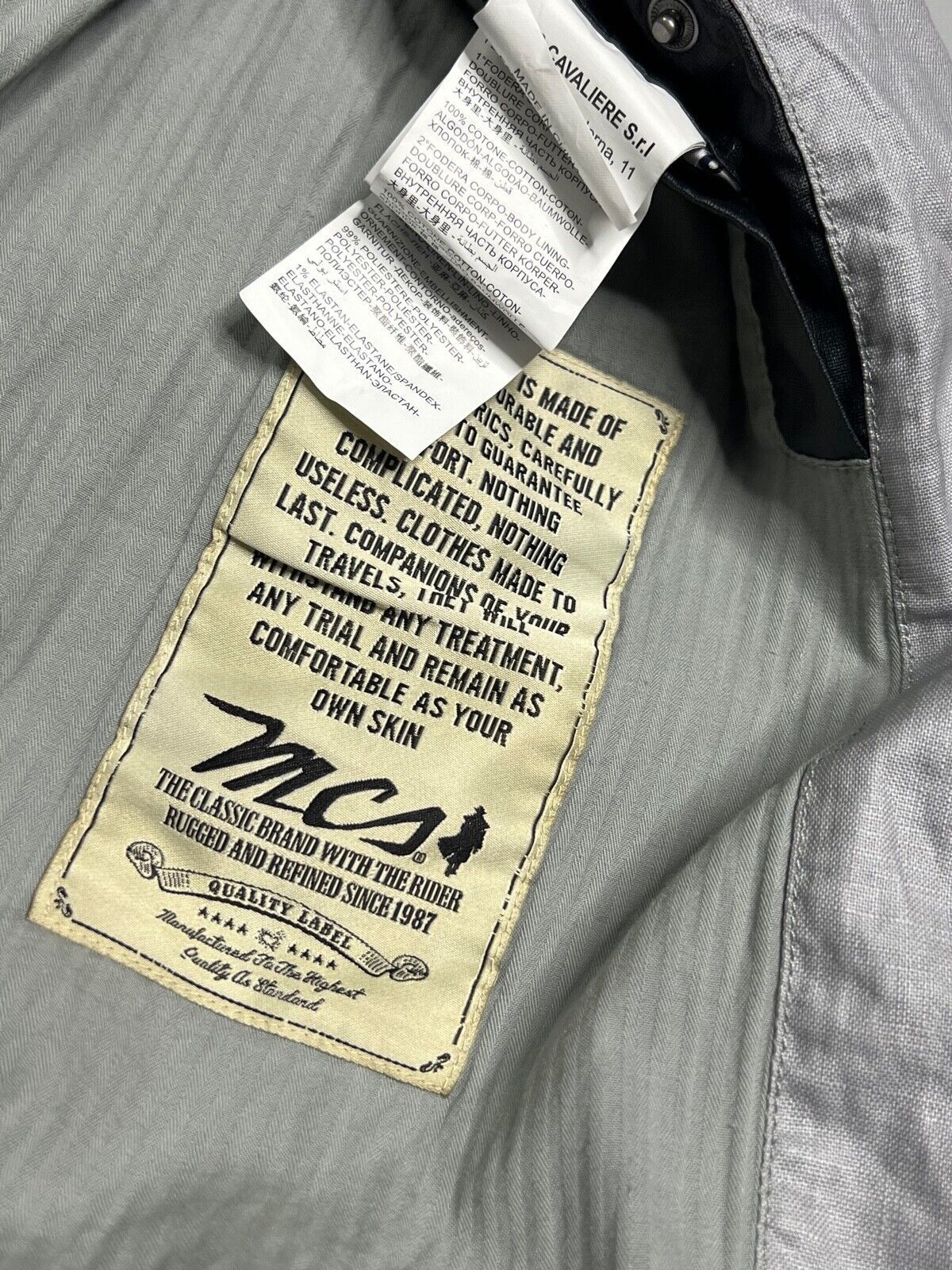 Marlboro Classics Marlboro Classics Jeans men's linen jacket Size US XL / EU 56 / 4 - 10 Thumbnail
