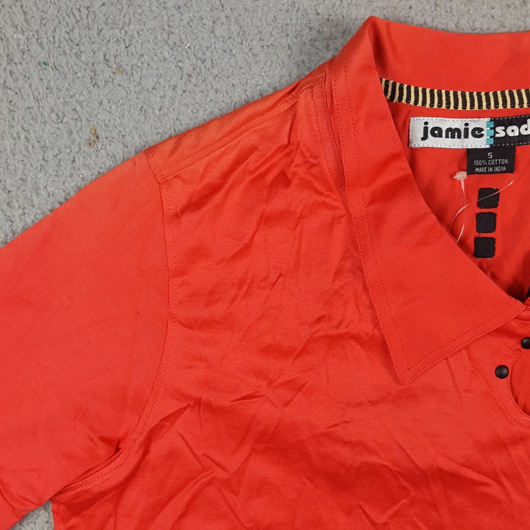 Vintage VINTAGE Jamie Sadock Polo Shirt Womens S Pink Short Sleeve Collared Button Cotton Preppy 90s 00s Retro Sports outdoor Y2K Size S / US 4 / IT 40 - 3 Thumbnail