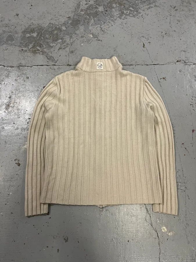 Armani 2000s Armani Wool Beige Zip-Up Sweater Size US S / EU 44-46 / 1 - 7 Thumbnail