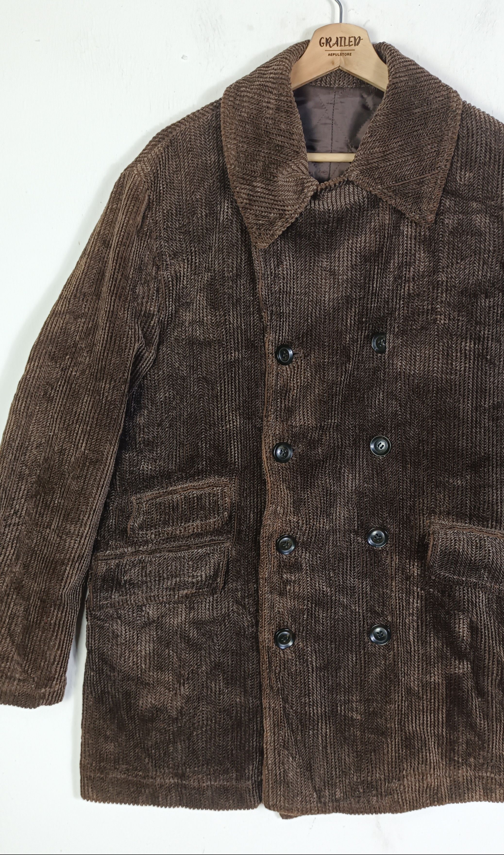 Japanese Brand Vintage 90s Atelier Sab For Men Half Coat Jacket Size US L / EU 52-54 / 3 - 4 Thumbnail