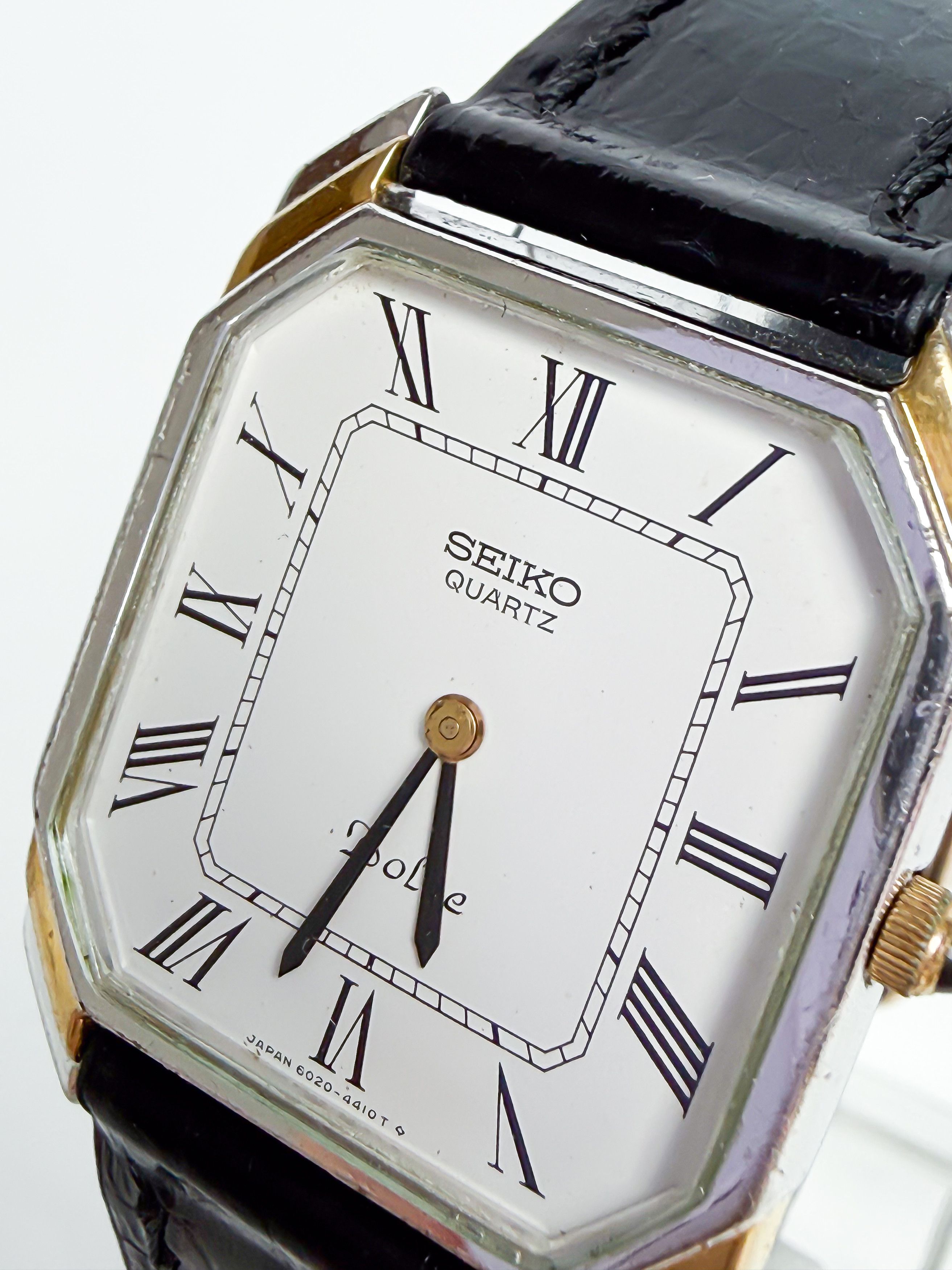 Seiko Seiko Dolce 6020-5940 Roman Numeral Tank Watch Size ONE SIZE - 2 Thumbnail