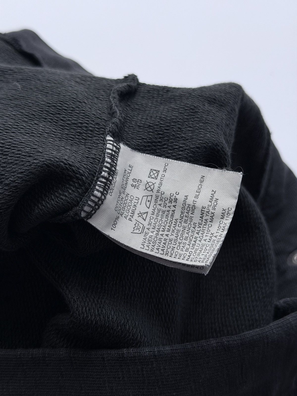 Diesel 2000s Avant Garde Diesel Asymmetrical Cropped Top Sweatshirt Size M / US 6-8 / IT 42-44 - 11 Thumbnail