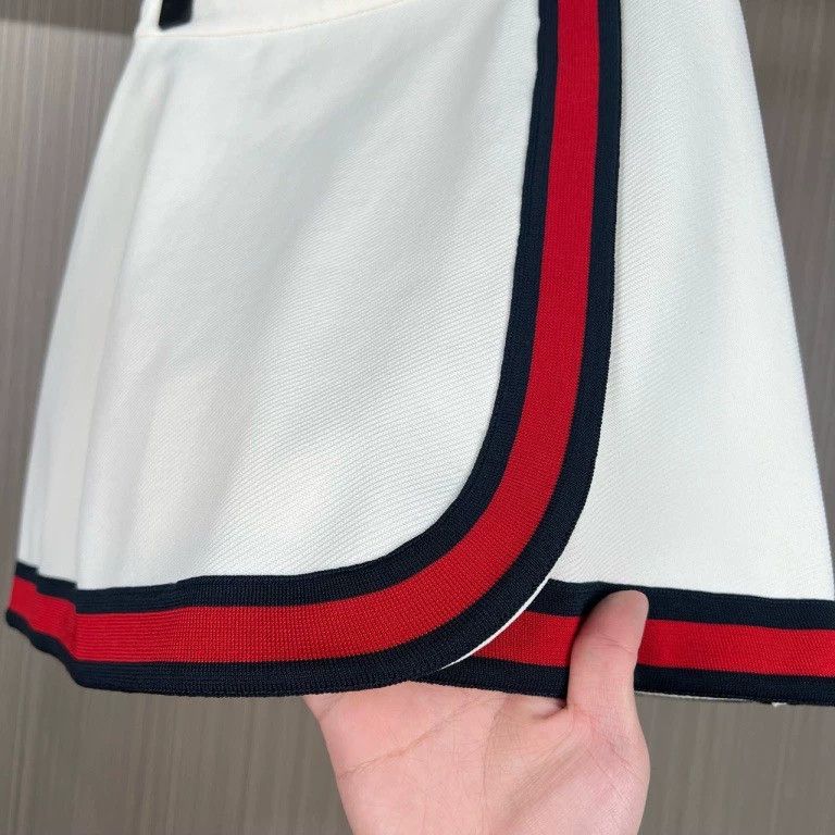 Gucci Gucci Size XS College-style webbing skirt 2504-Nextarrow Size 42" / US 20 - 4 Thumbnail