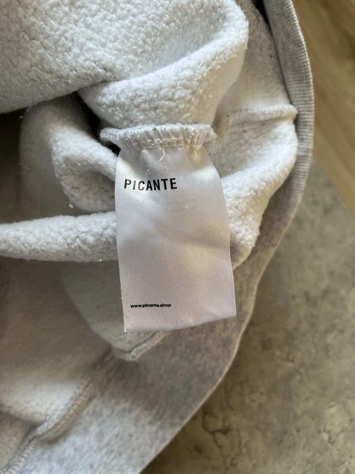 Other Picante London FW22 Mens Oversized Gray Logo Hoodie Size 2XL Size US XXL / EU 58 / 5 - 9 Thumbnail