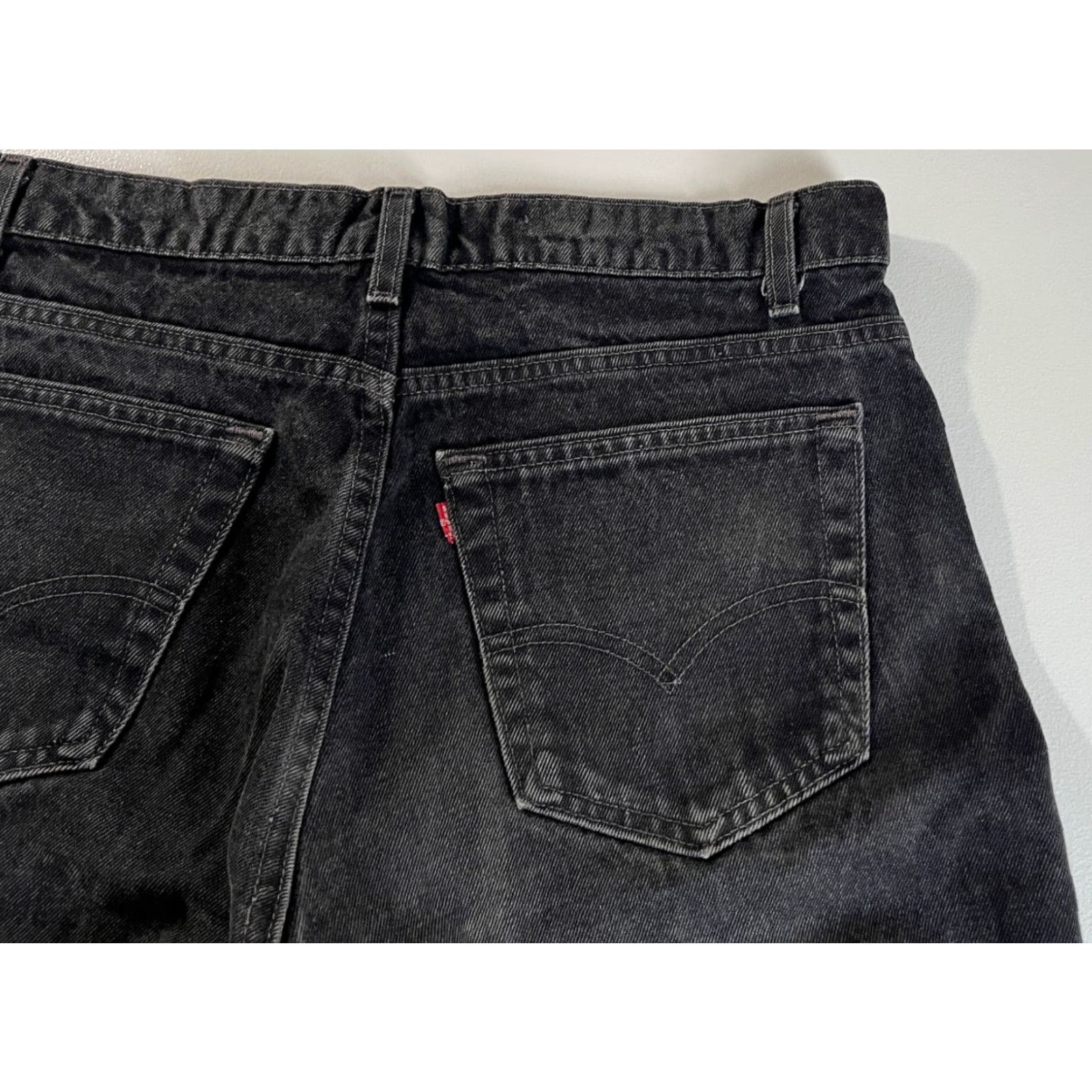 Levi's VINTAGE Levi's 505 Jeans Men Regular Fit Straight Black 33x32 90s USA Americana Size US 33 - 6 Thumbnail