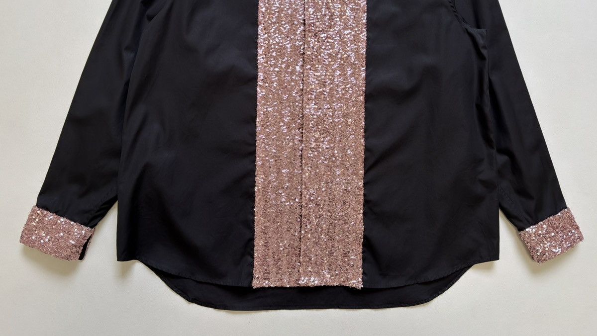 Dior A/W 22 Black Shirt With Pink Sequins Size US M / EU 48-50 / 2 - 8 Thumbnail