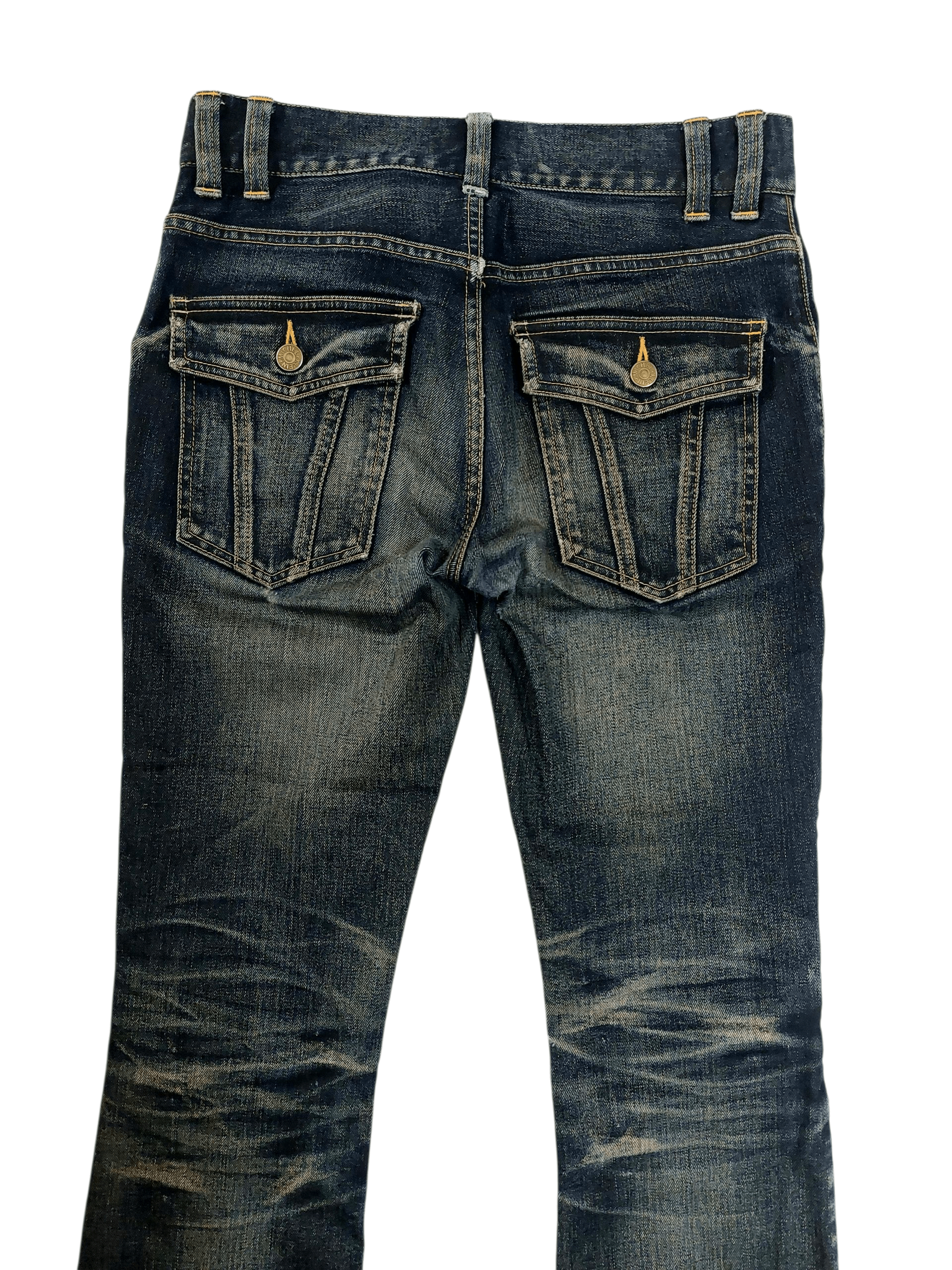Tornado Mart MKlein Japan Flared Claws Mark Denim Size US 30 / EU 46 - 16 Thumbnail