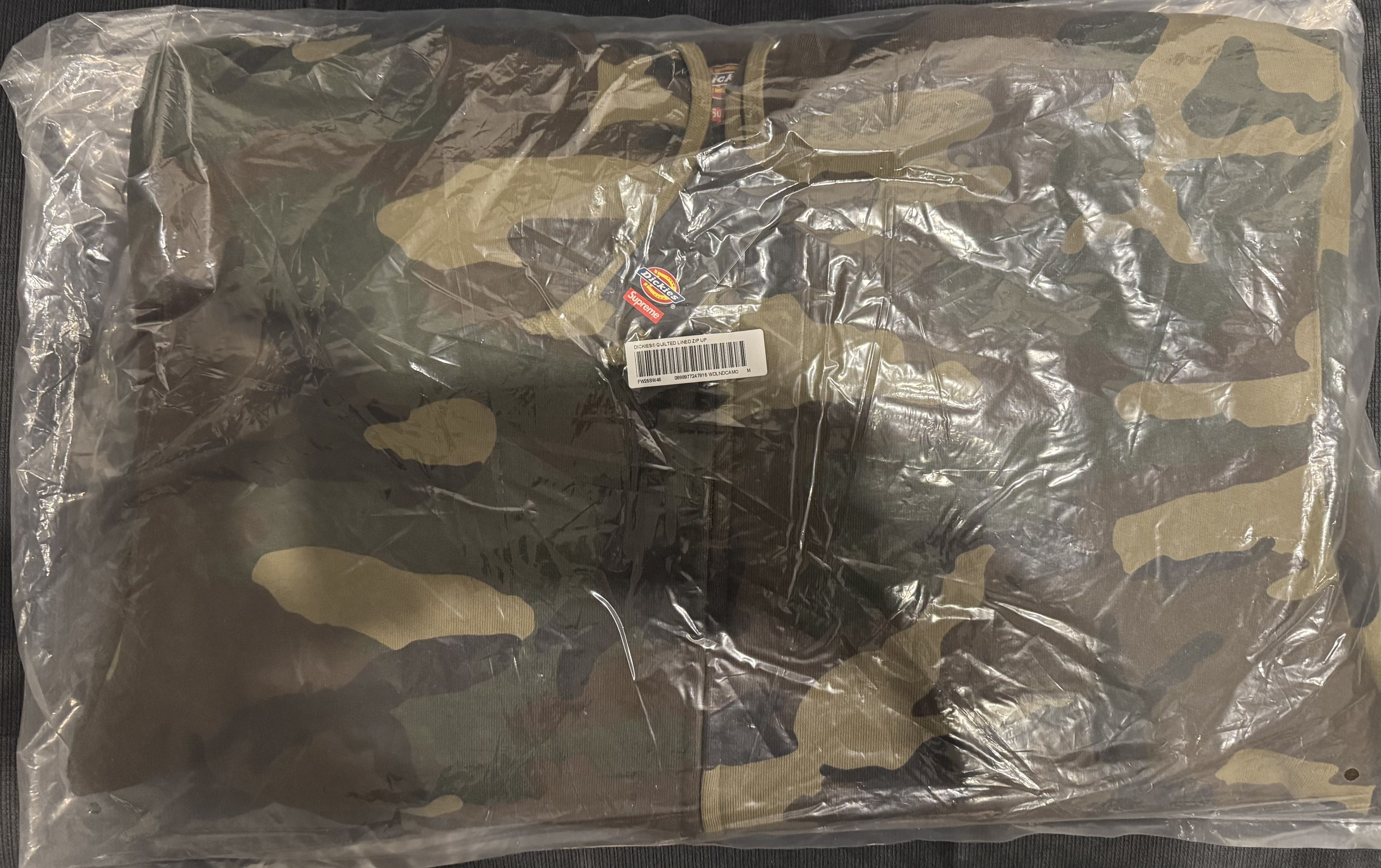 Dickies × Supreme Camo Quilted Hoodie Size US M / EU 48-50 / 2 - 2 Thumbnail