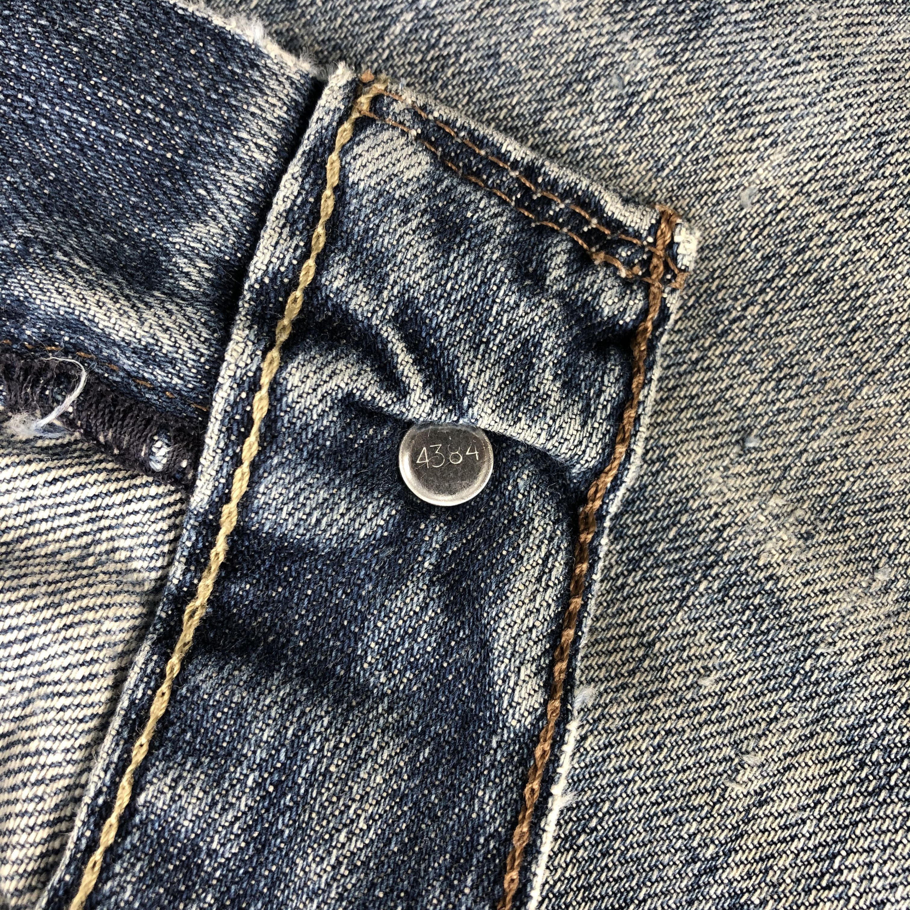 Levi's Vintage Levis 569 Jeans Distressed Denim KJ666 Size US 31 - 9 Thumbnail