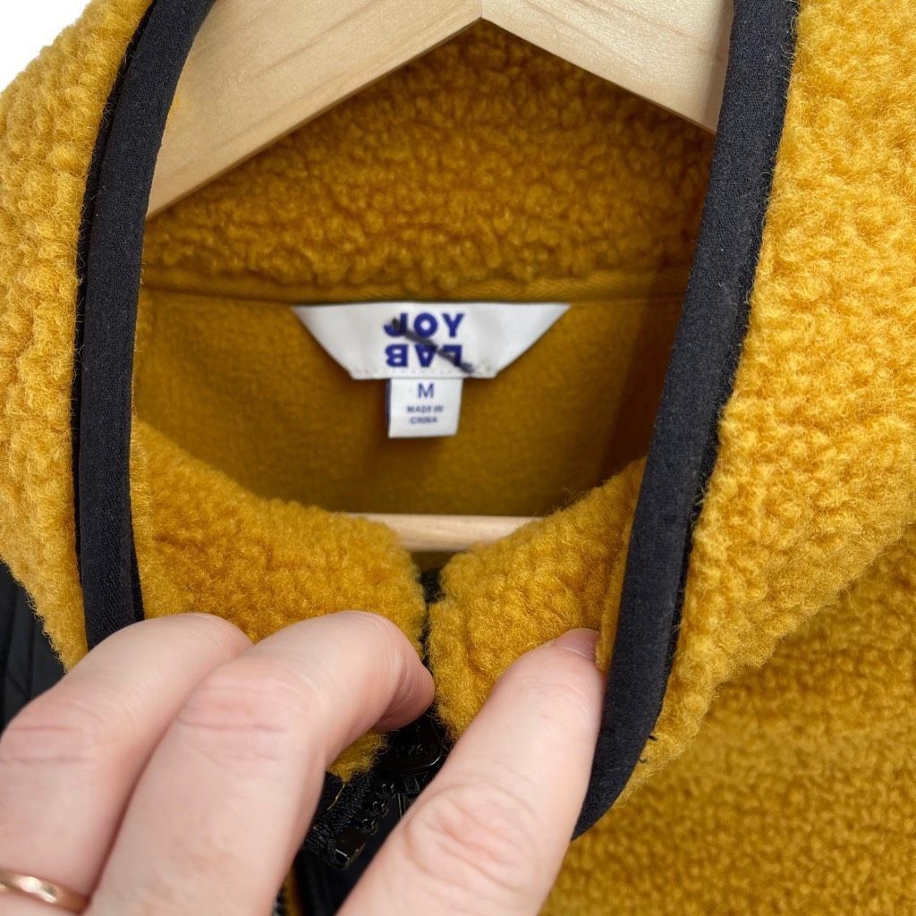Other Joy Lab Women Sherpa sweatshirt pullover half zip Long Sleev Size M / US 6-8 / IT 42-44 - 9 Thumbnail
