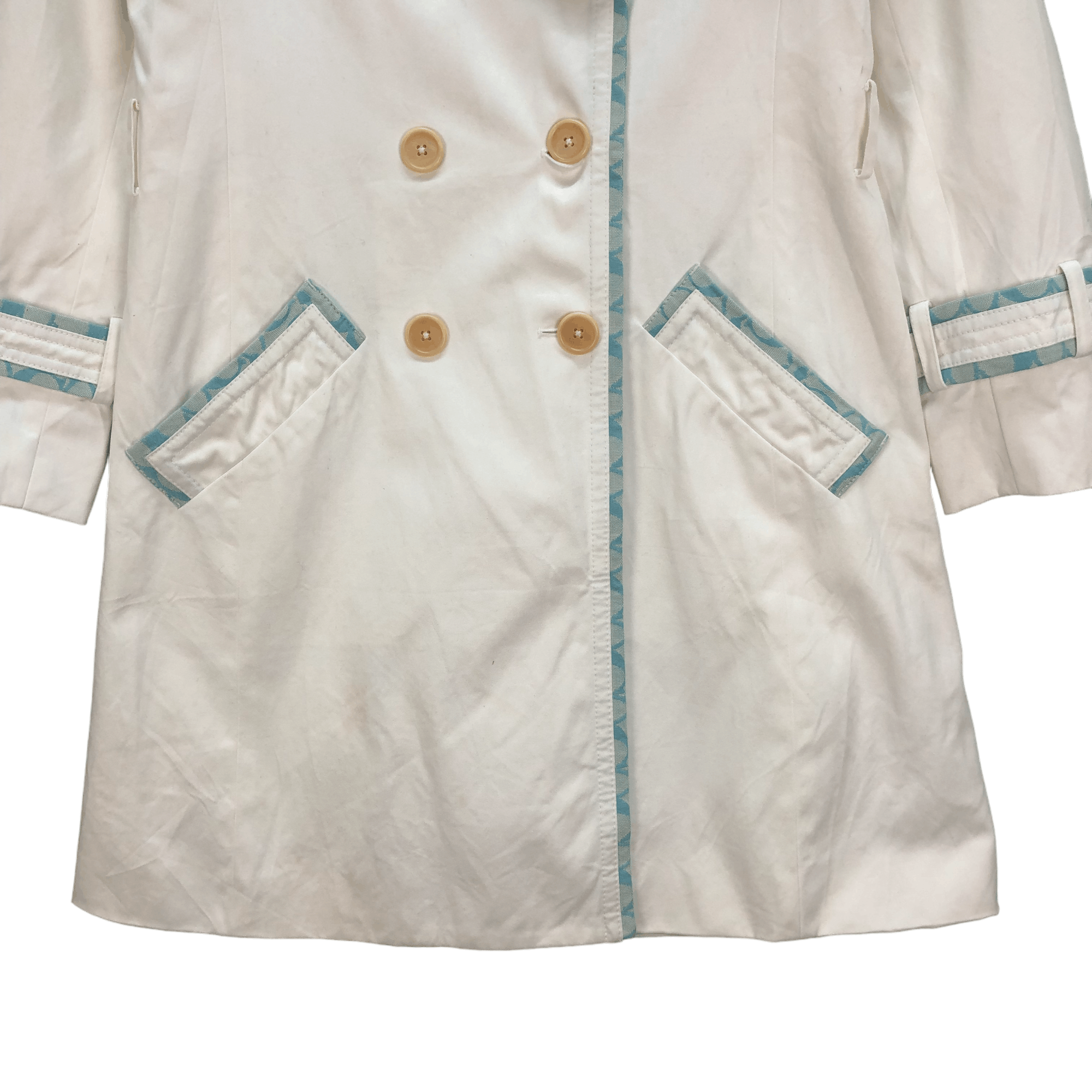 Coach COACH DOUBLE BREASTED COAT #6842-87 Size S / US 4 / IT 40 - 3 Thumbnail