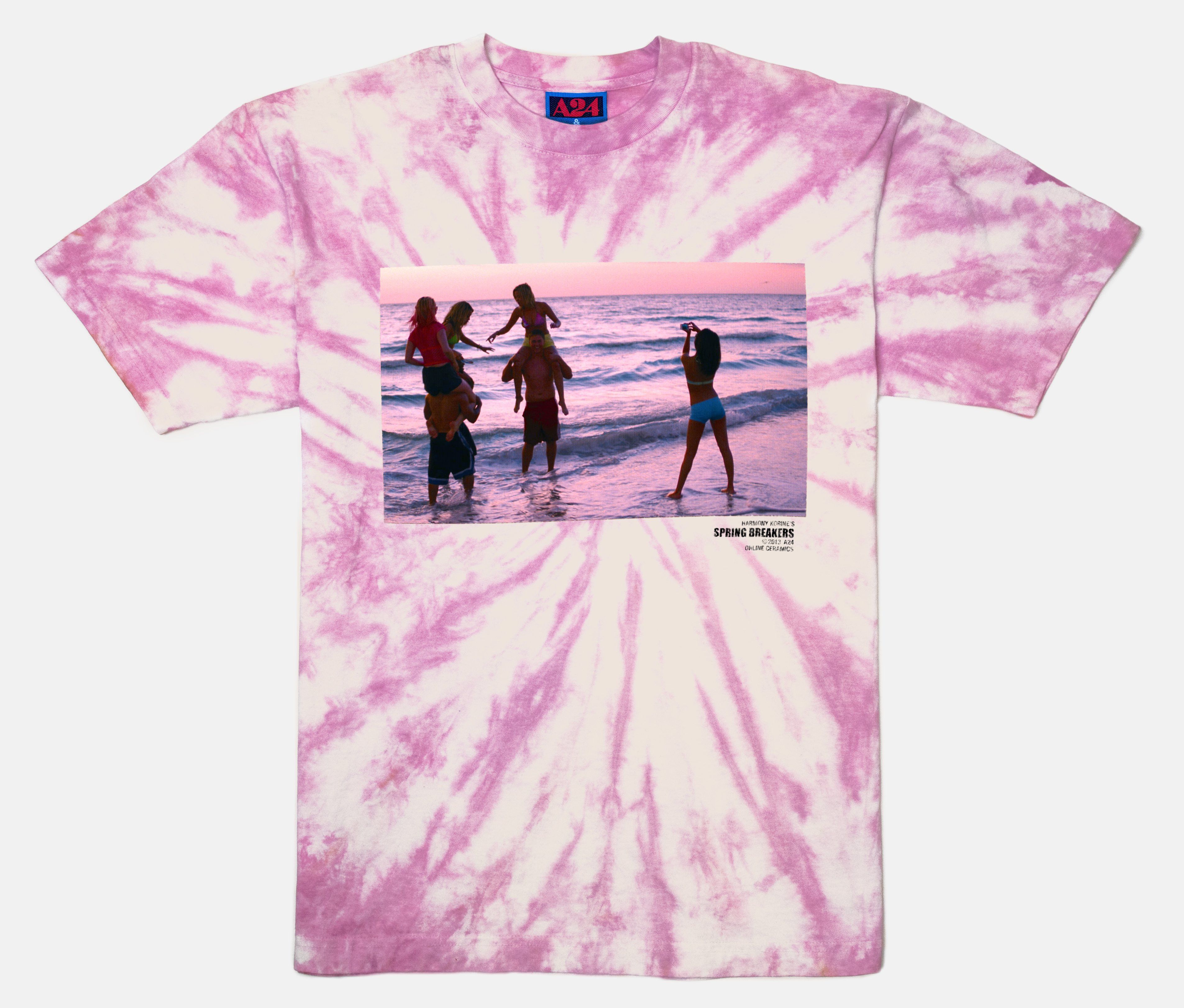 Online Ceramics Online Ceramics x A24 Spring Breakers Sunset Tie Dye Tee Size US L / EU 52-54 / 3 - 1 Thumbnail