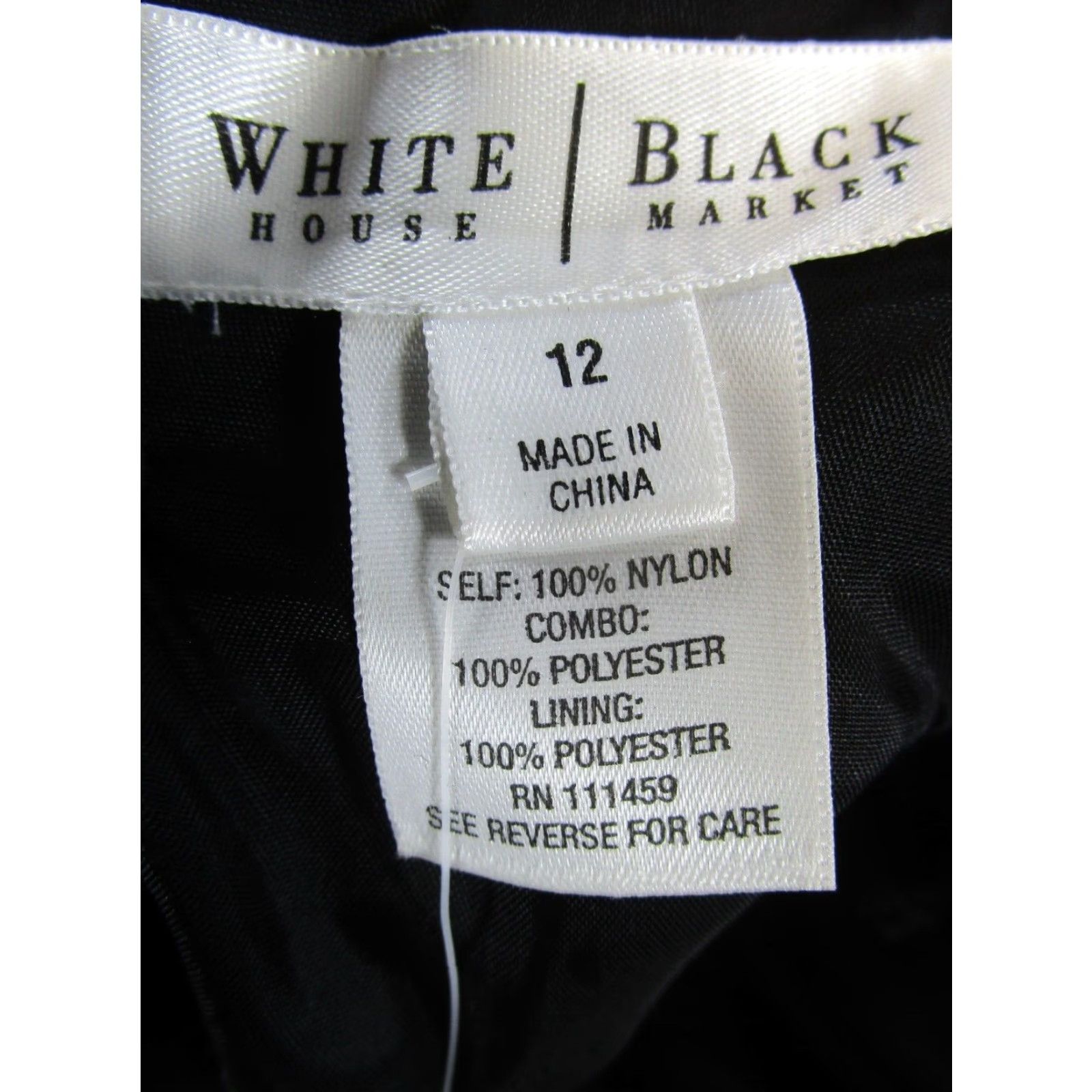 White House Black Market White House Black Market Dress Womens 12 Black New Size XL / US 12-14 / IT 48-50 - 3 Thumbnail