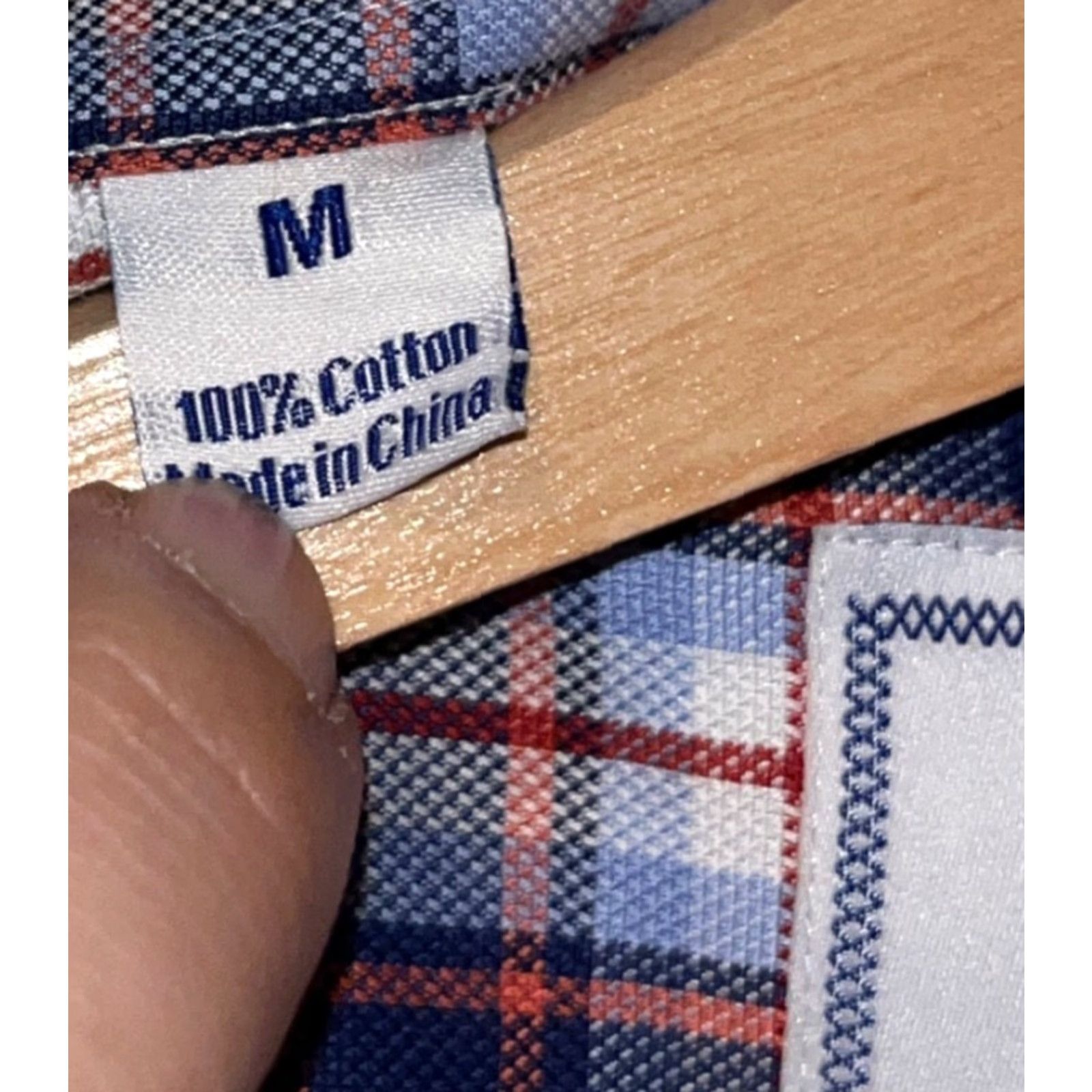 David Donahue David Donahue Shirt Mens M Plaid Twill Button-Up Collared Long Sleeve Multicolor Logo Casual Formal Workwear Size US M / EU 48-50 / 2 - 6 Thumbnail