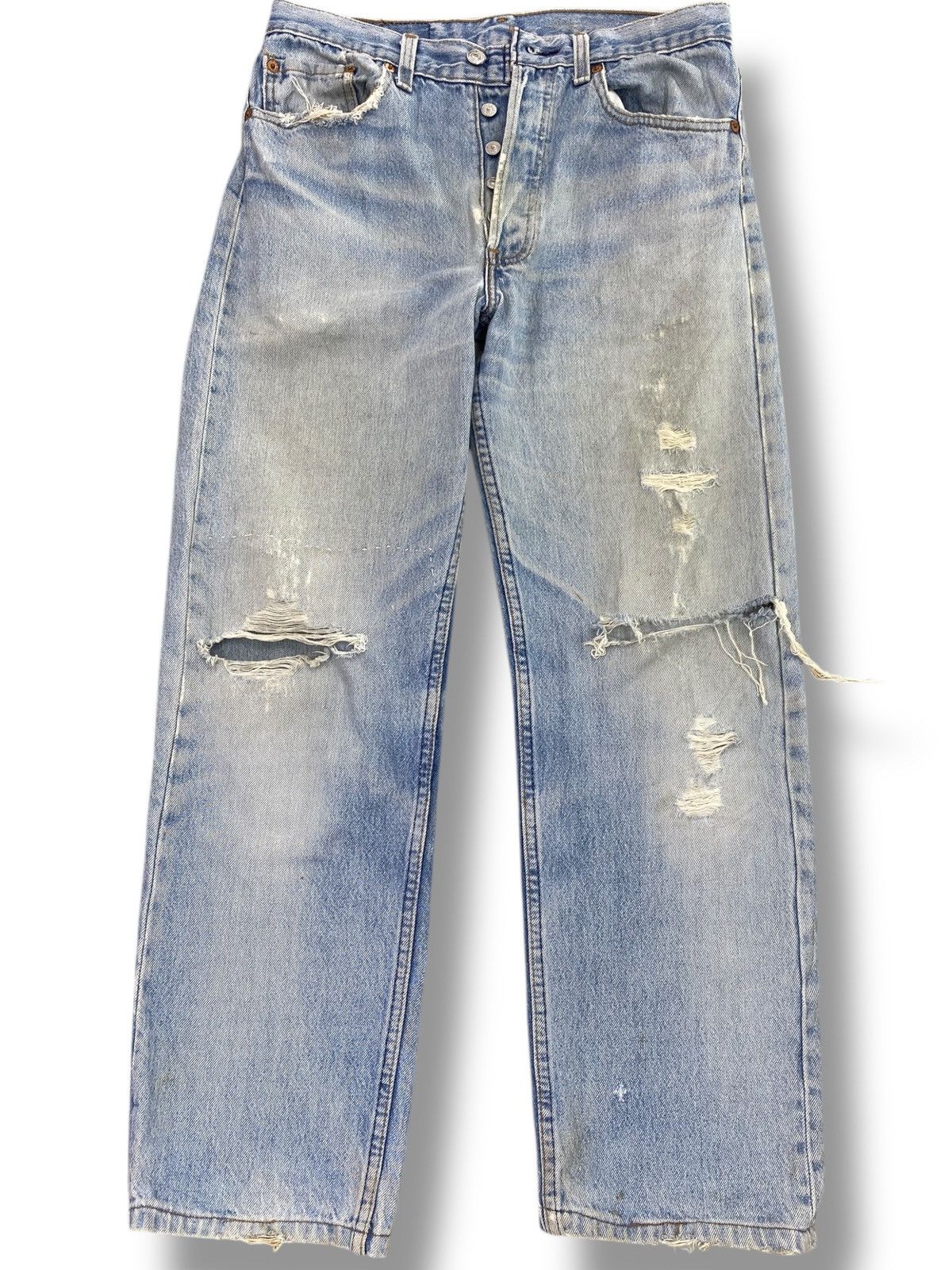 Levi's Levi’s Vintage Faded Wash Distressed Style Loose Jeans Size US 28 / EU 44 - 1 Thumbnail