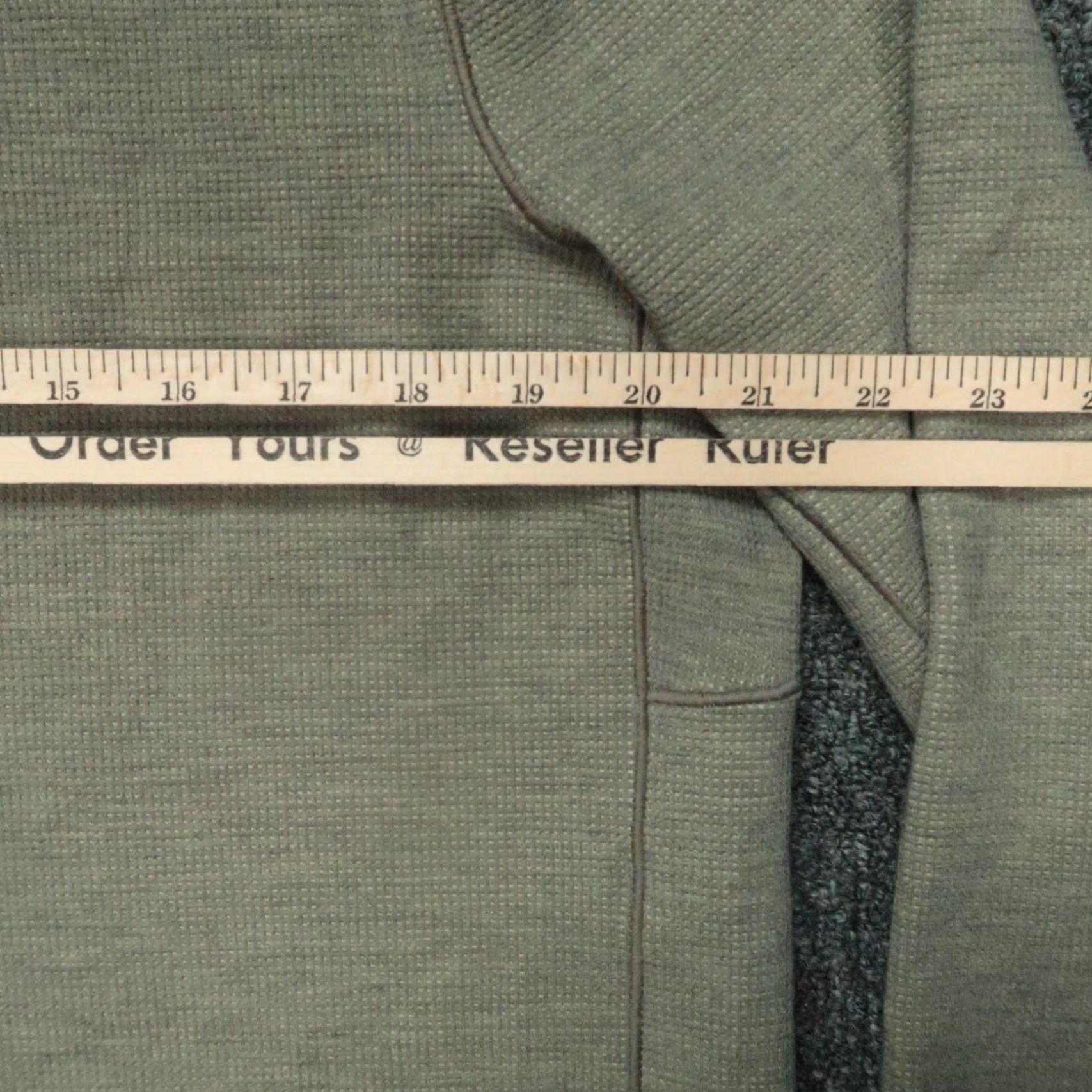 Lululemon Lululemon Hoodie Mens Medium Green Shift Stitch Pullover Long Sleeve Size US M / EU 48-50 / 2 - 5 Thumbnail