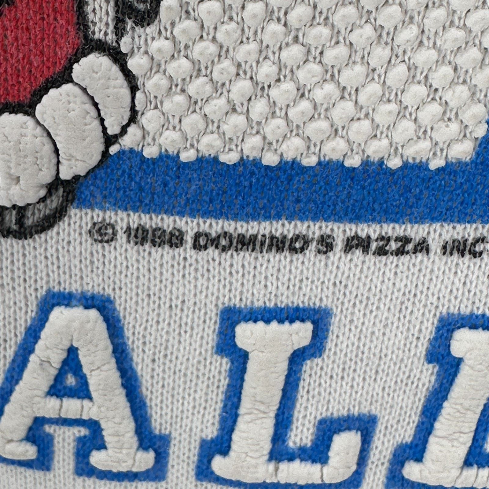 Other VTG Dominos Noid League Baseball Sweatshirt Mens S Off-white Size US S / EU 44-46 / 1 - 6 Thumbnail