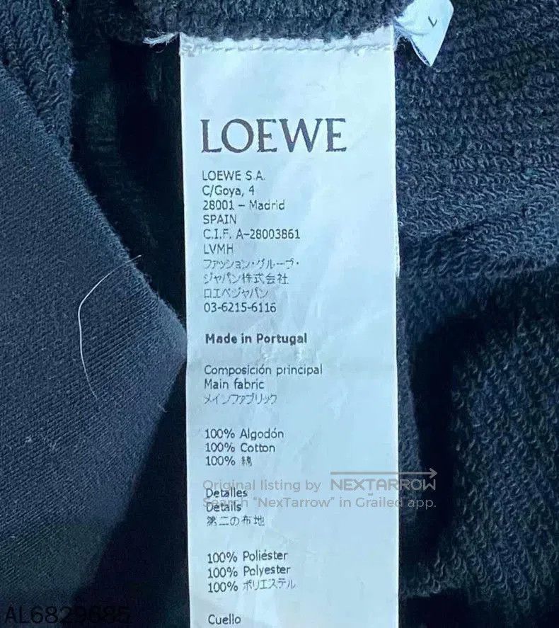Loewe Embroidered Logo Sweatshirt LOEWE / Loewe. Size US L / EU 52-54 / 3 - 4 Thumbnail