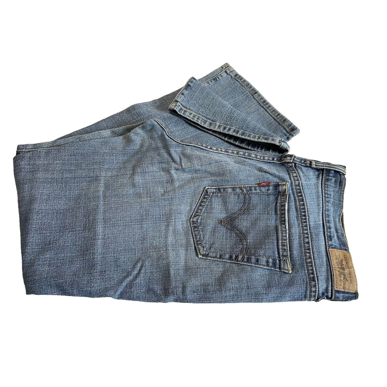 Levi's Levis 515 Boot Cut Blue Jeans Women's 12 short Normcore VTG Size 34" / US 12 / IT 48 - 1 Thumbnail