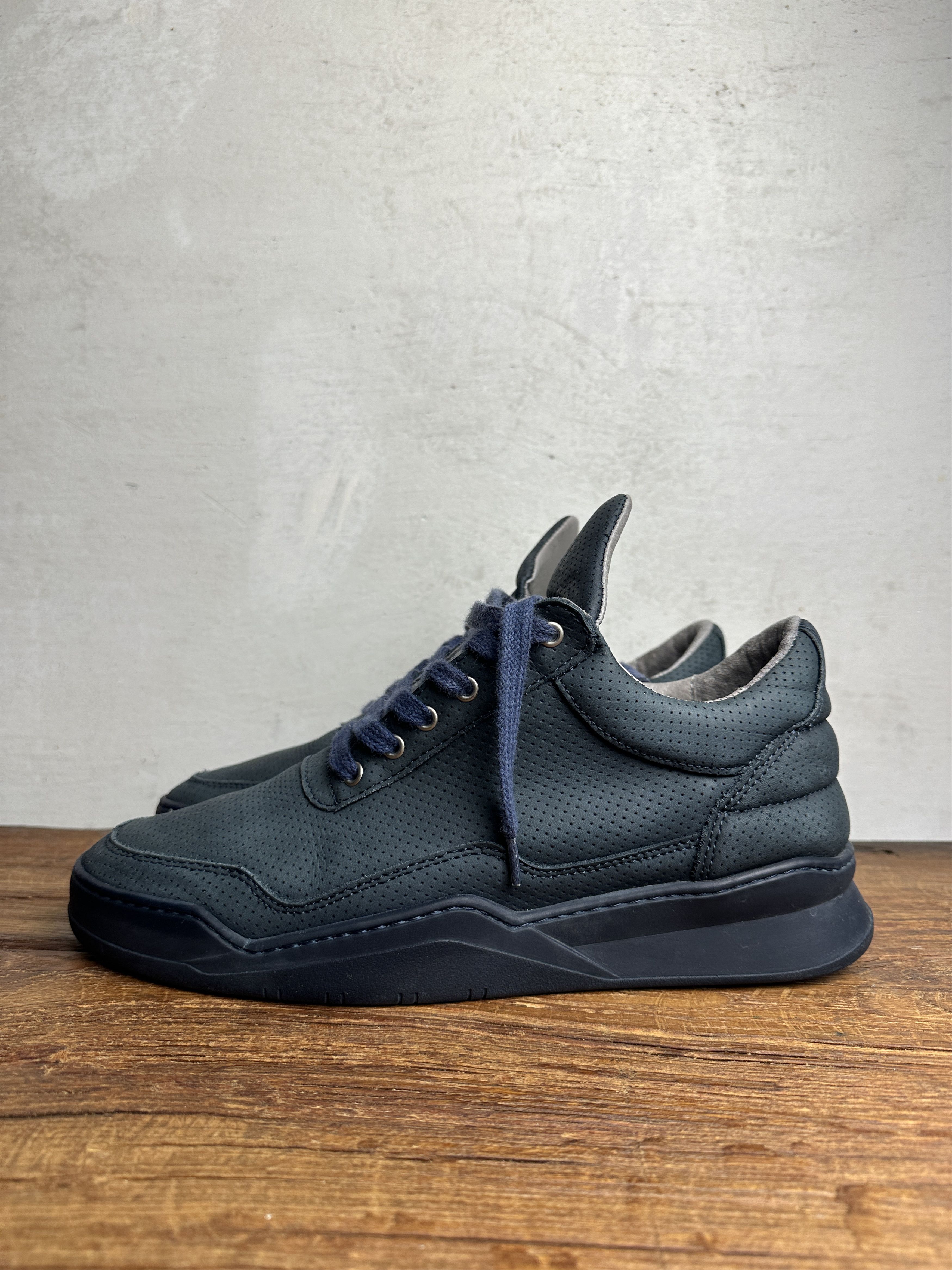 Filling Pieces Filling Pieces Low Top Ghost Panel Sneakers Size US 10 / EU 43 - 1 Thumbnail