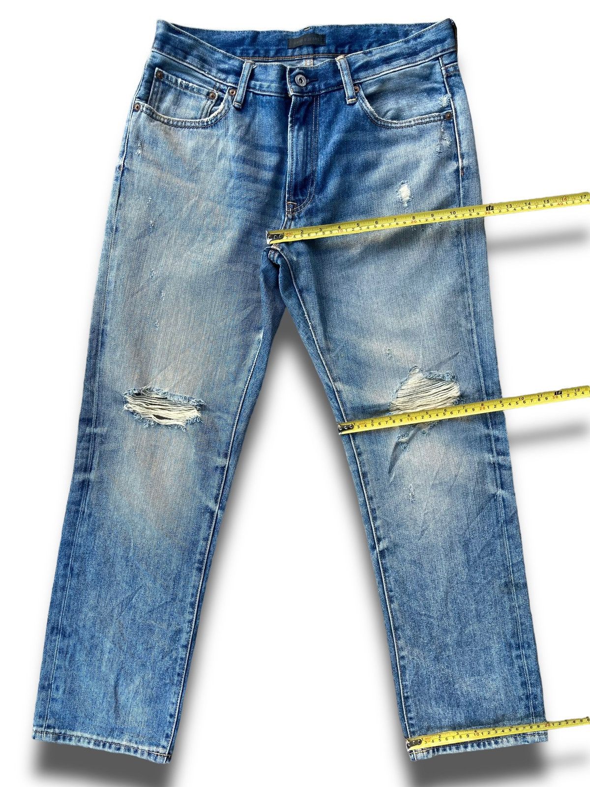 Jun Takahashi × Uniqlo × Vintage Vintage Y2K Kaihara Denim Pants Size US 32 / EU 48 - 15 Thumbnail