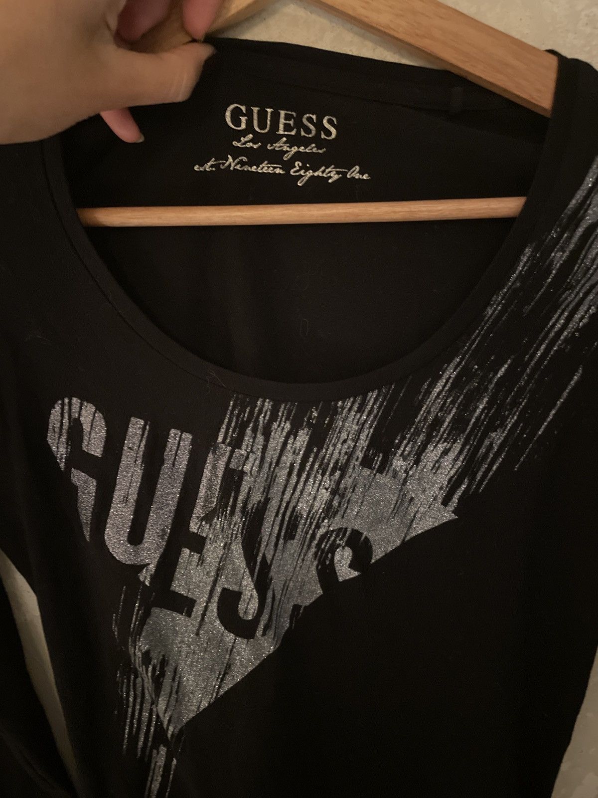 Guess Guess with silver logotype Size S / US 4 / IT 40 - 2 Thumbnail