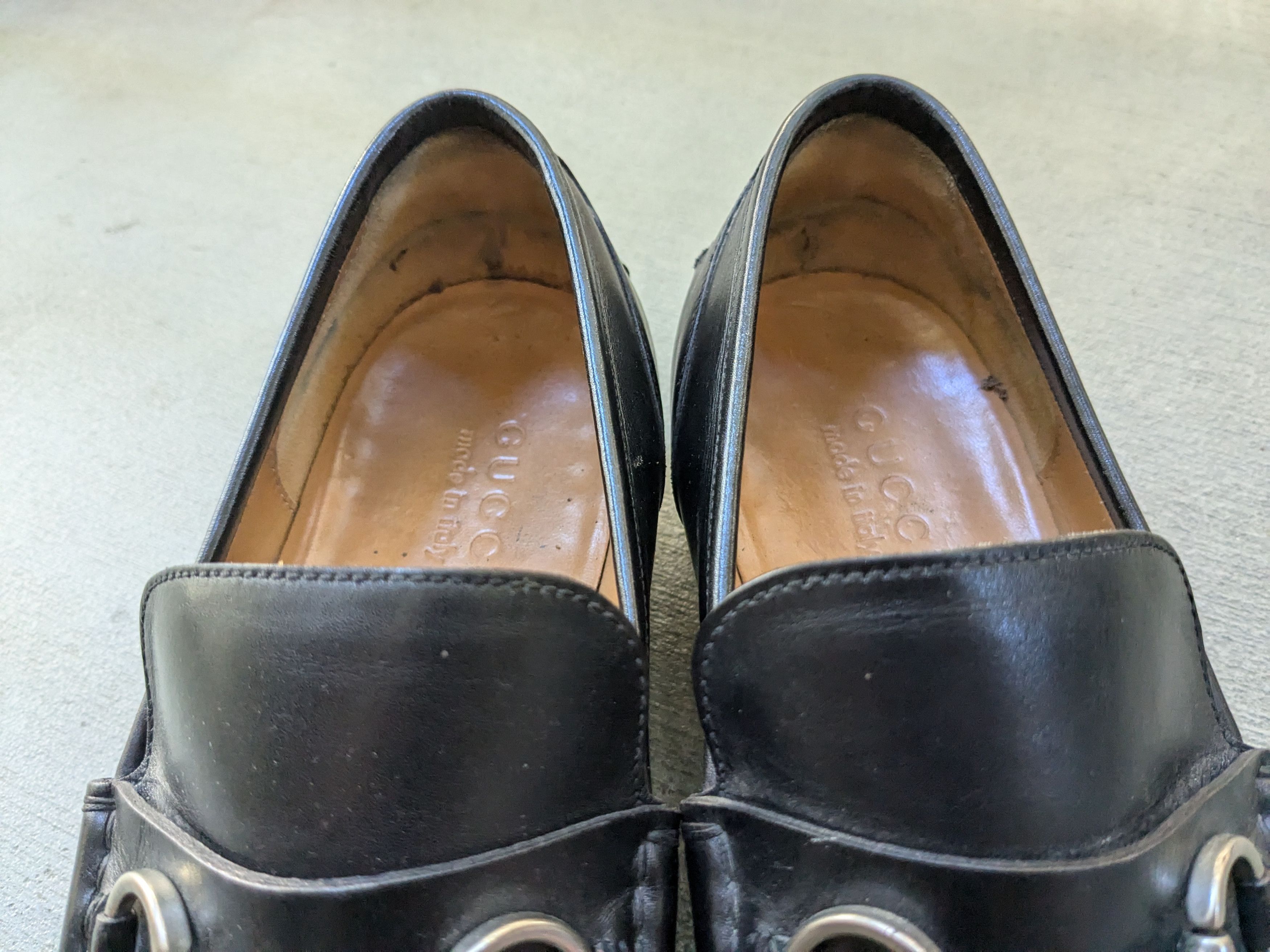 Gucci Gucci Horsebit Loafers Black 10 Slip Ons Buckle Size US 10 / EU 43 - 4 Thumbnail