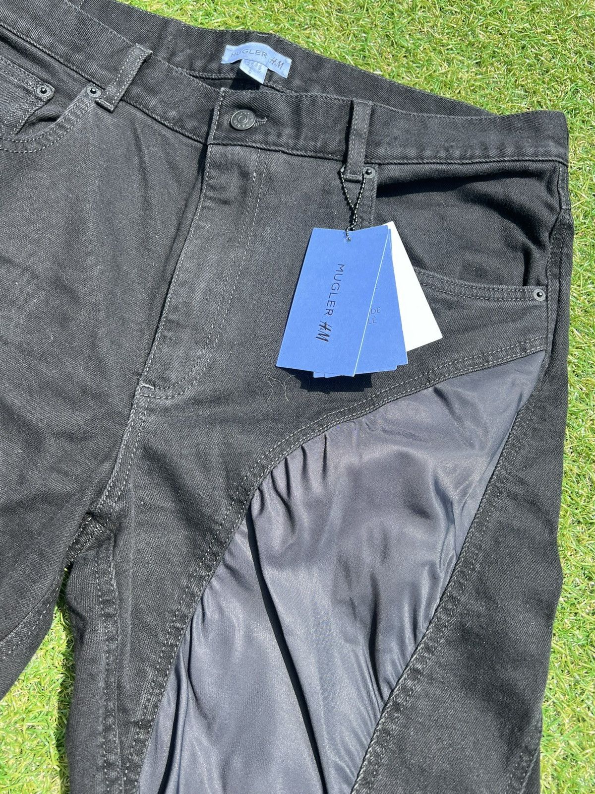 H&M × Mugler Mugler x H&M Spiral Jeans Size US 38 / EU 54 - 3 Thumbnail