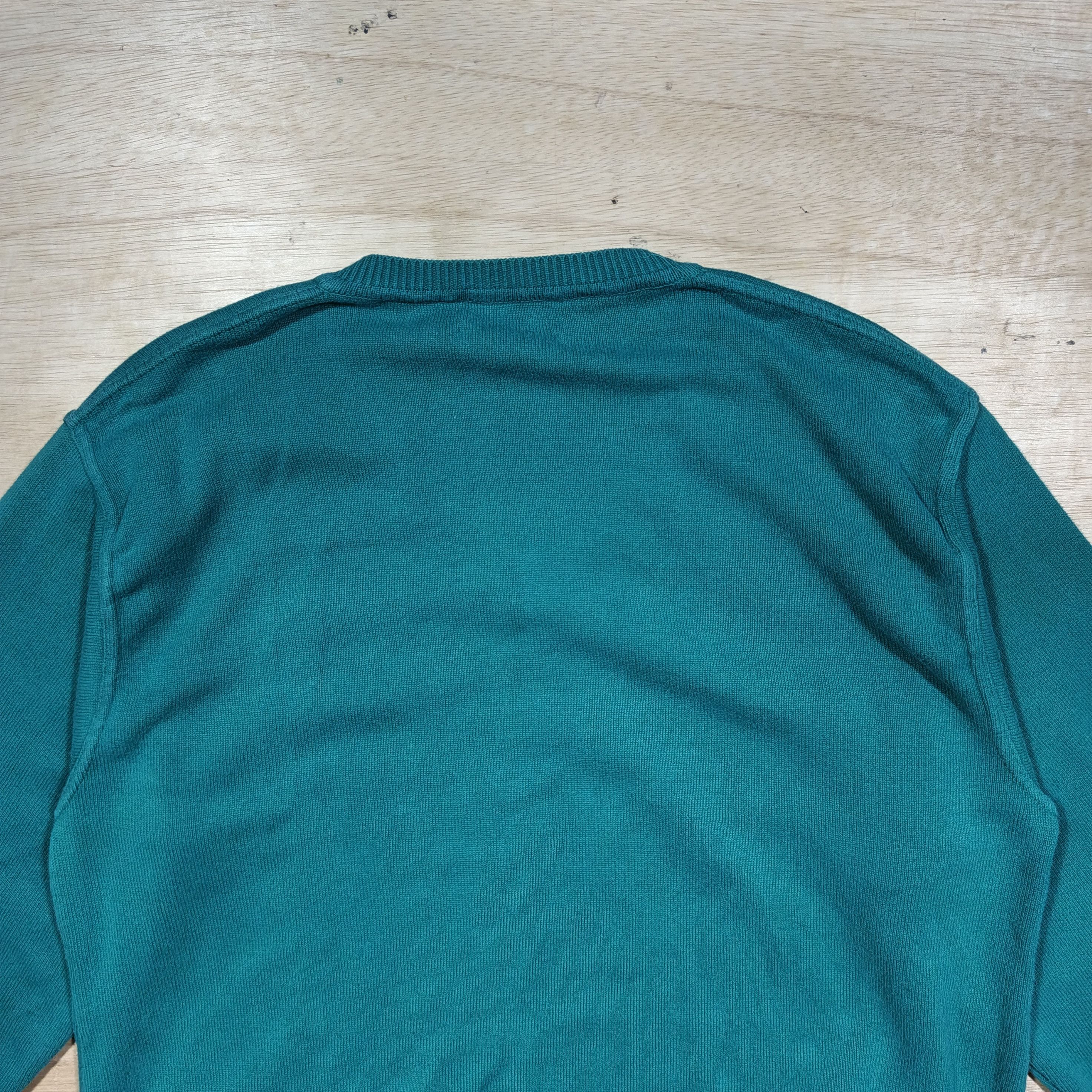 Burberry Burberry Crest Logo V-neck Sweater Size US L / EU 52-54 / 3 - 6 Thumbnail