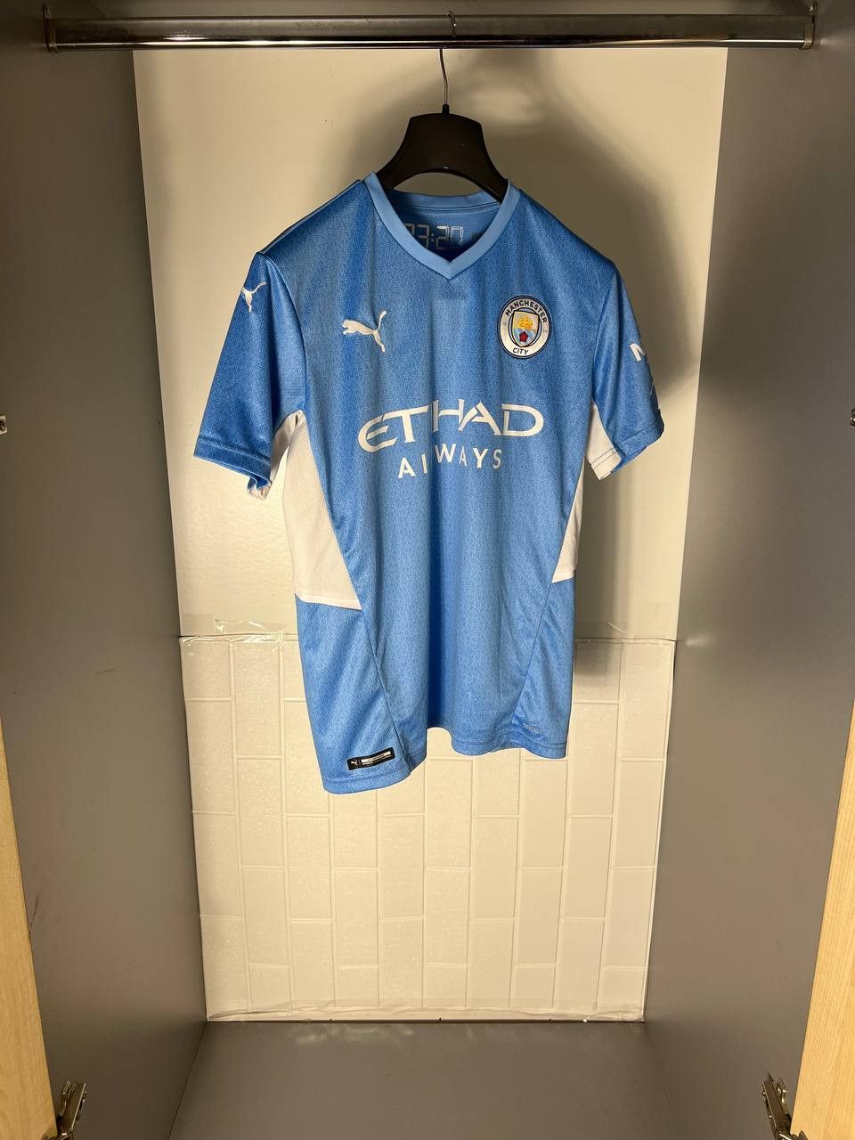 Puma VINTAGE PUMA FC MANCHESTER CITY ENGLAND SOCCER JERSRY Y2K Size US S / EU 44-46 / 1 - 4 Thumbnail