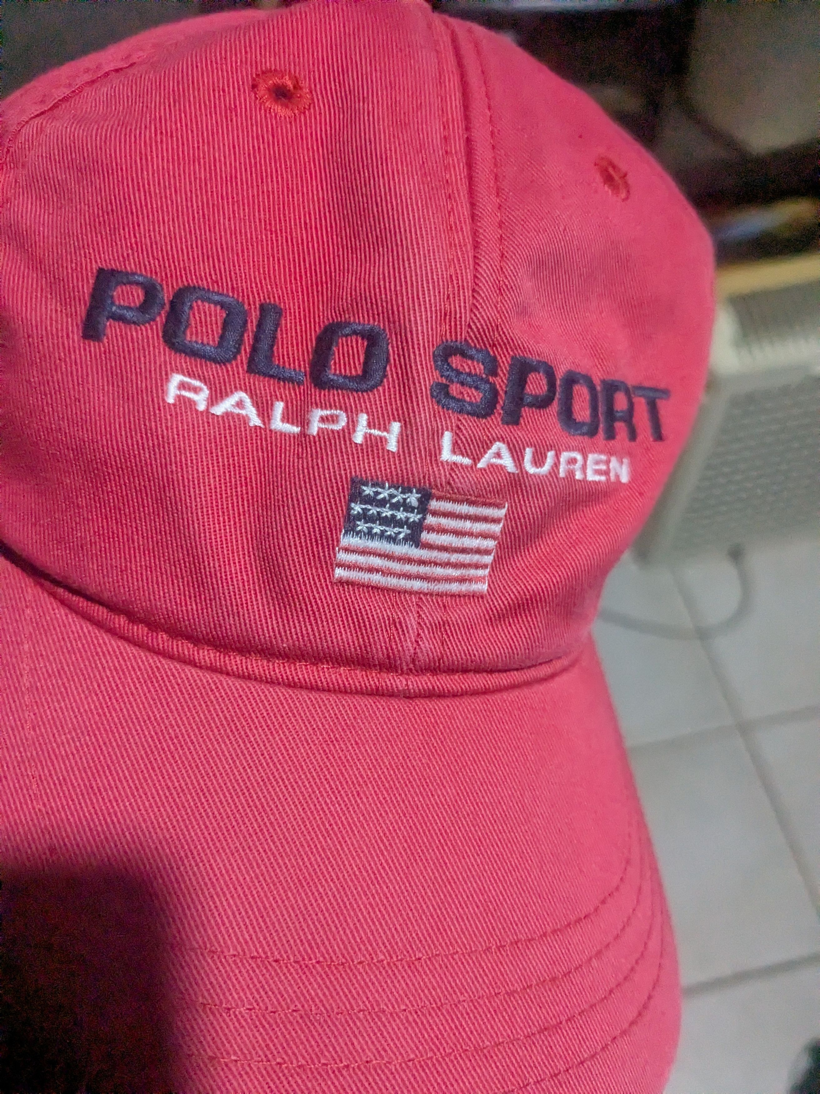 Polo Ralph Lauren polo sport Ralph Lauren vintage 90's cap red Size ONE SIZE - 5 Thumbnail